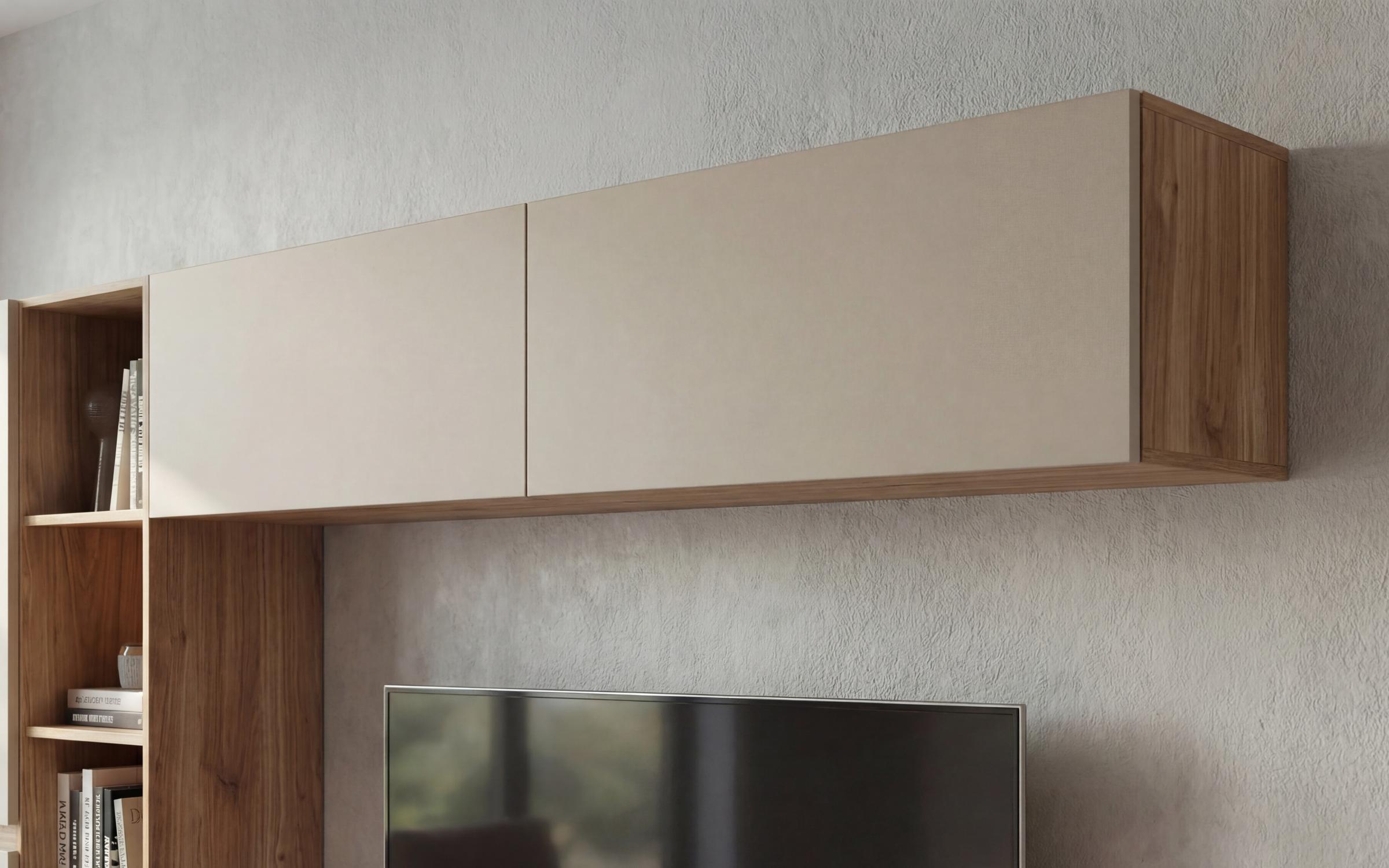 Shelf unit Modena, Honey oak + cashmere  5