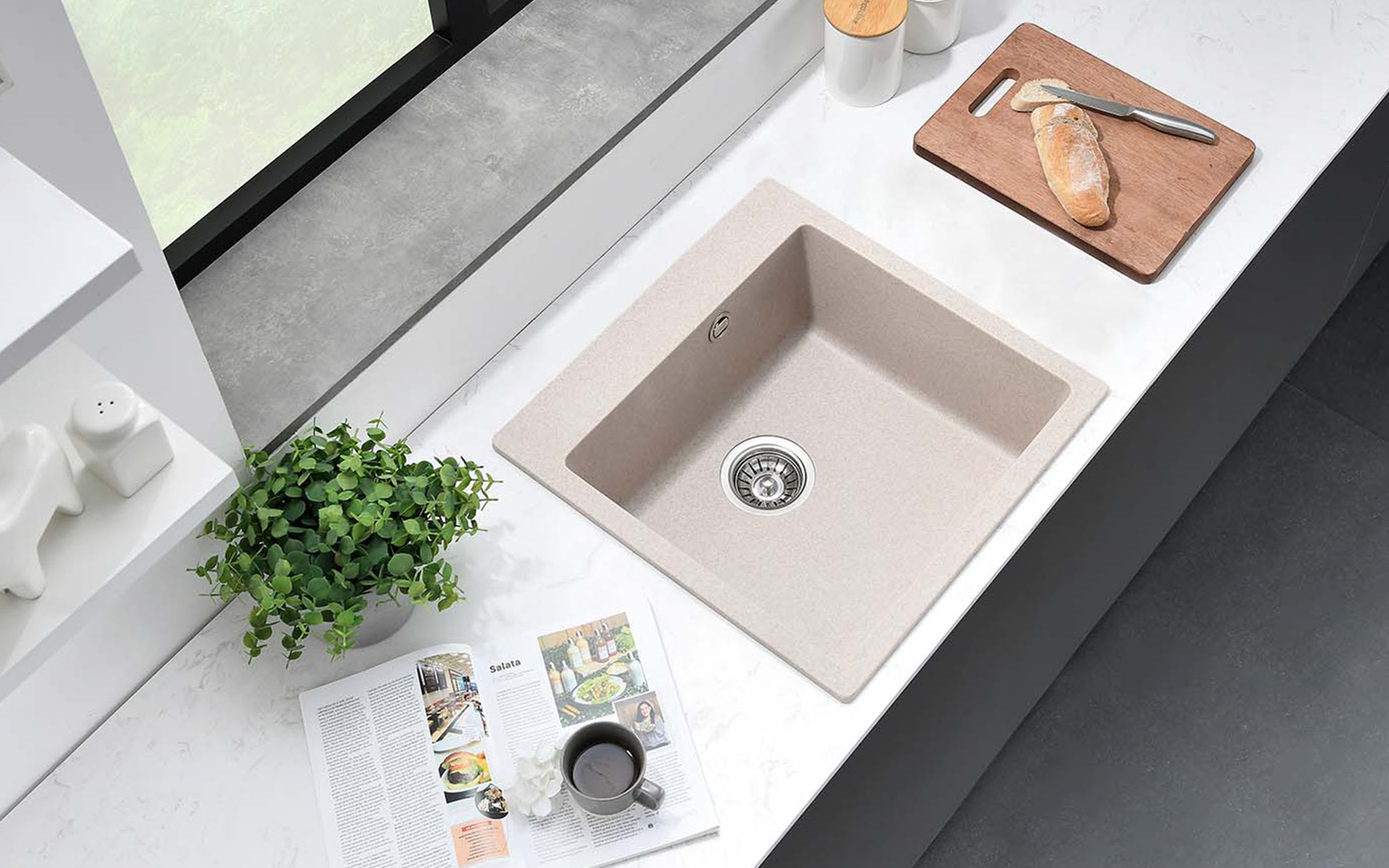 ICGS 5050 Granite sink, sandy  2
