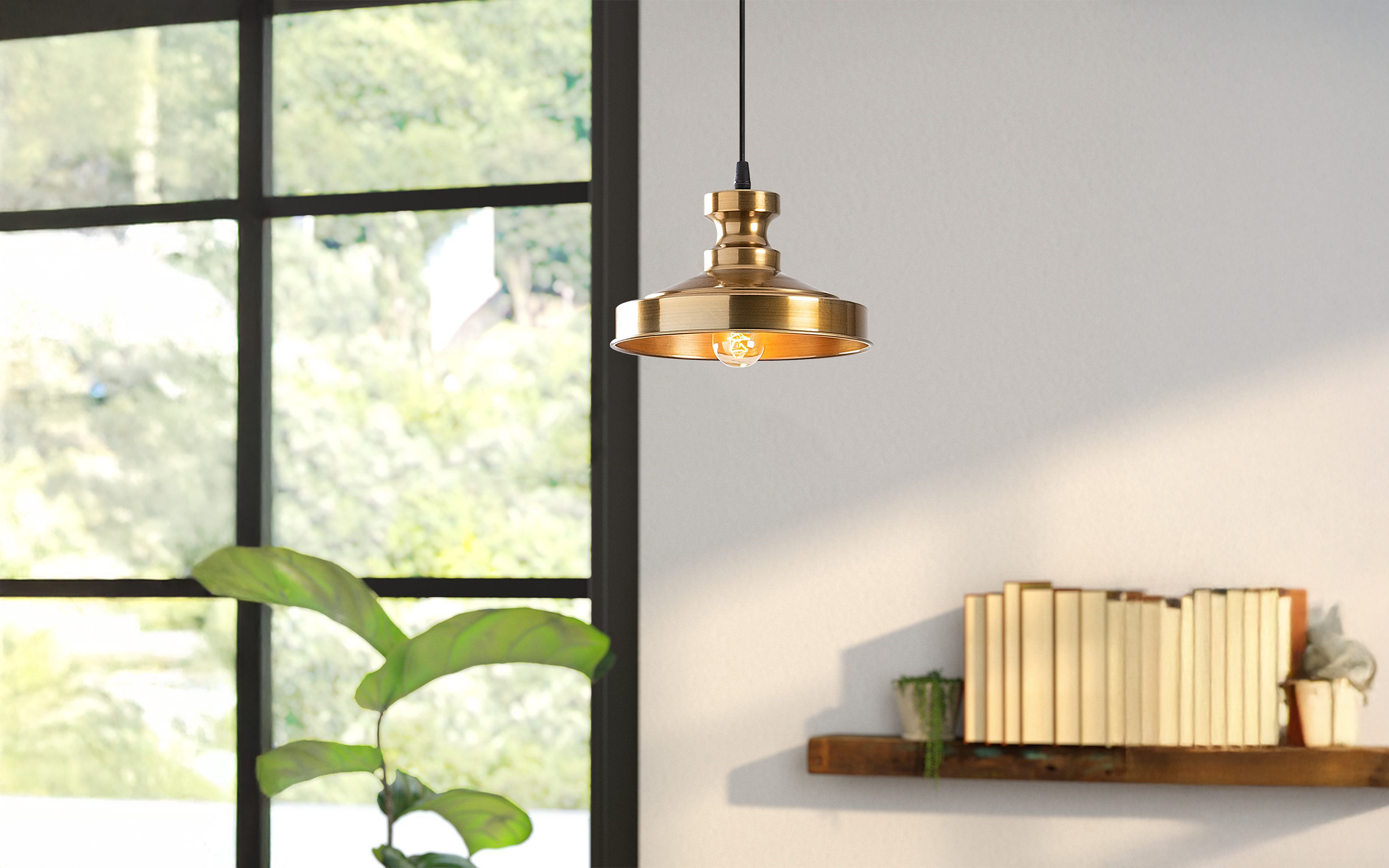 Ceiling lamp Berceste, golden  2