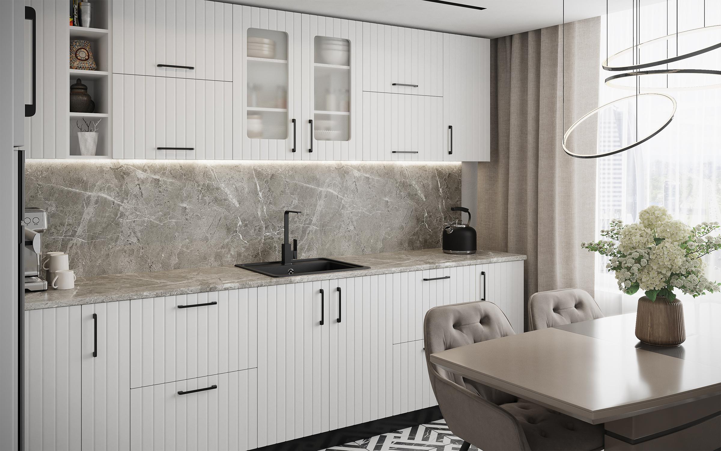 Kitchen cabinet Ava 33, white  3