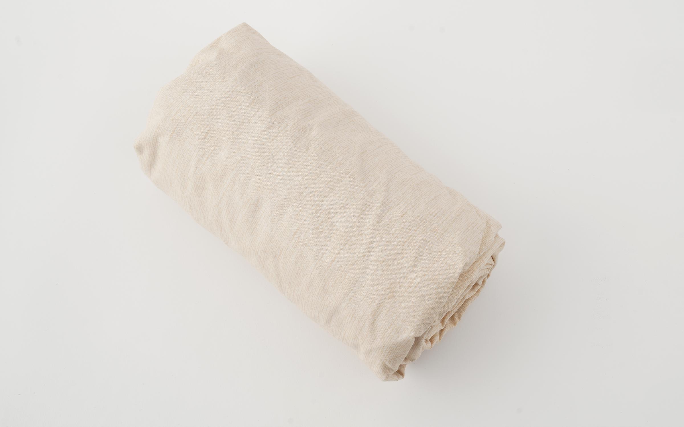 Fitted sheet, beige, 164/200 cm  1