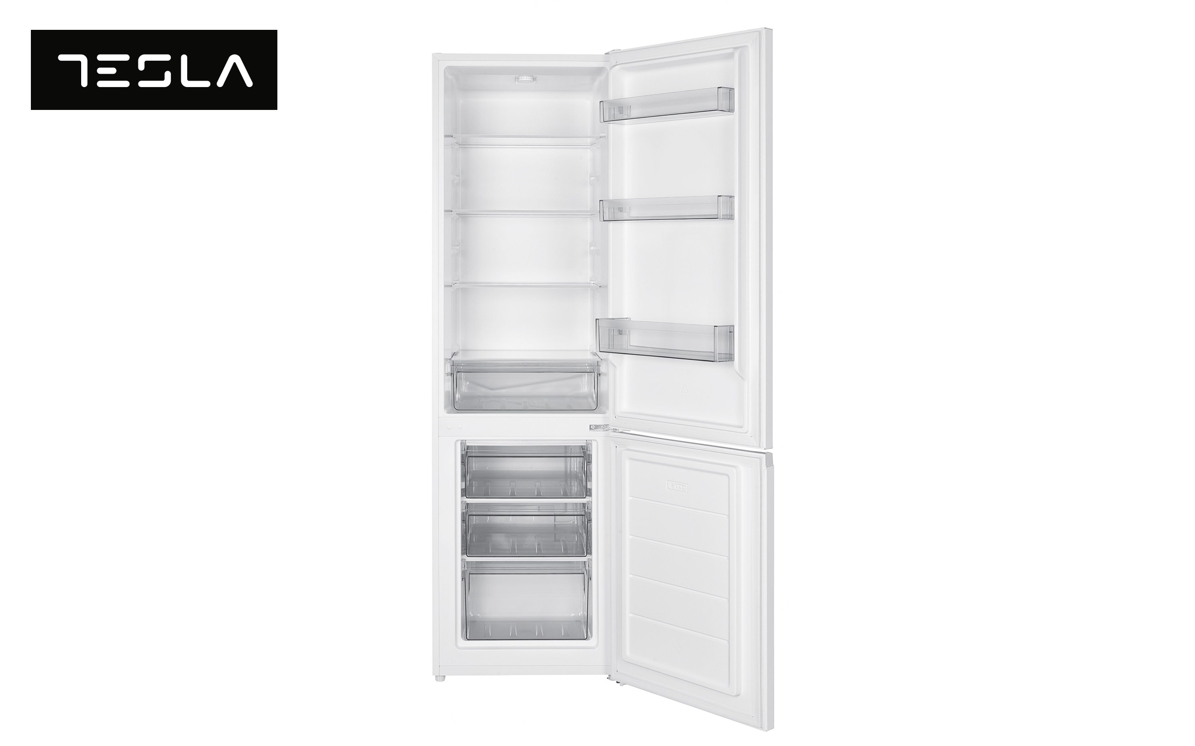 Combined refrigerator TESLA RC2600HE, white  2