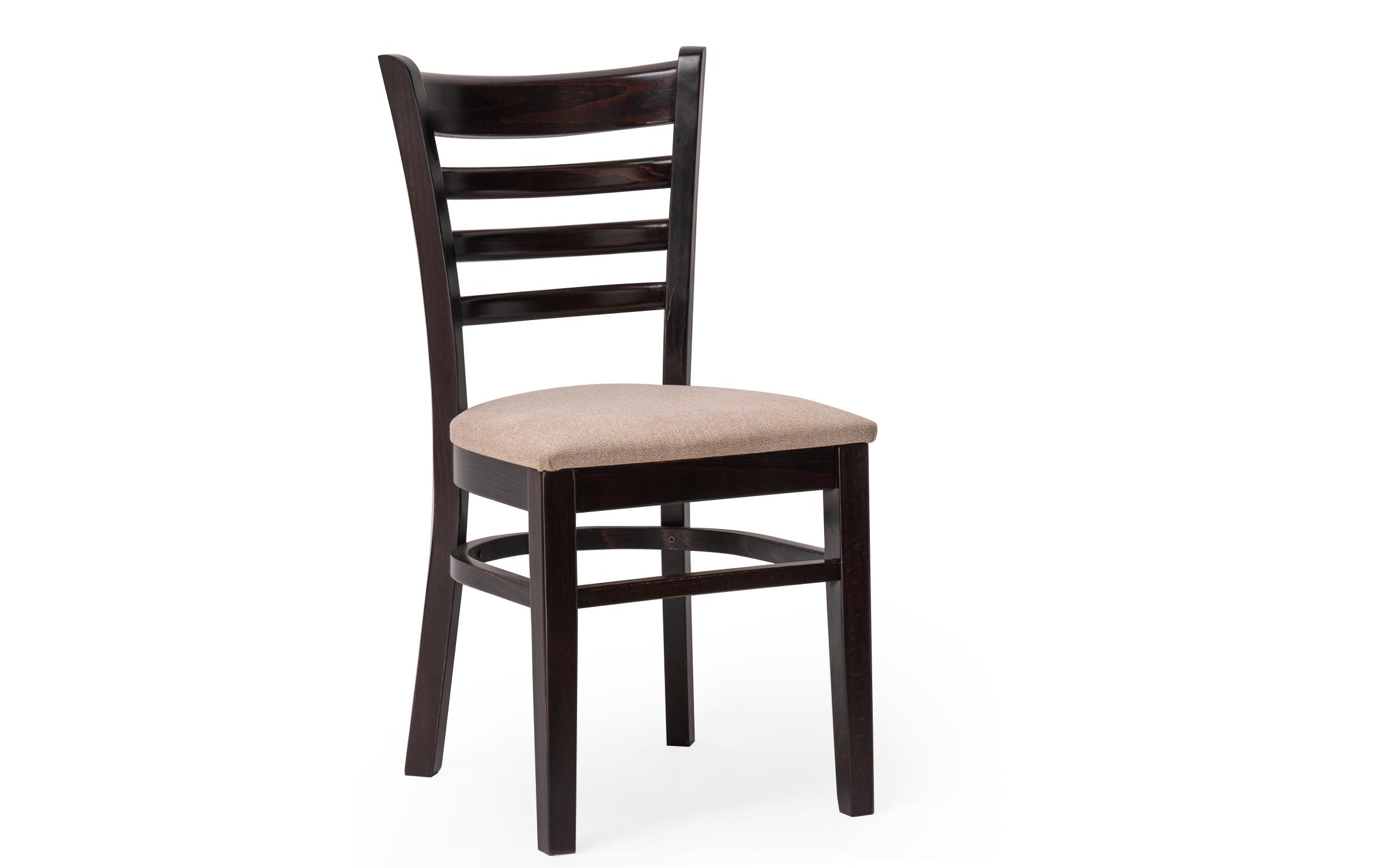 Dining chair Niro, Wenge with beige seat  3