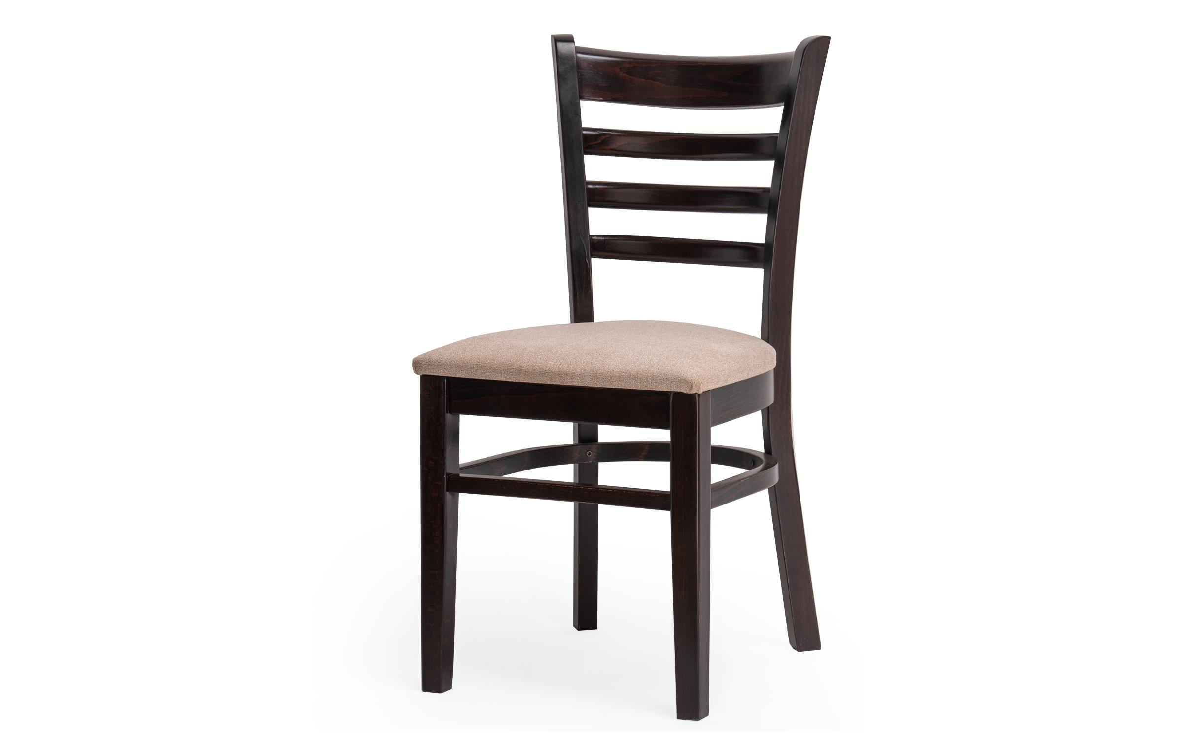 Dining chair Niro, Wenge with beige seat  5