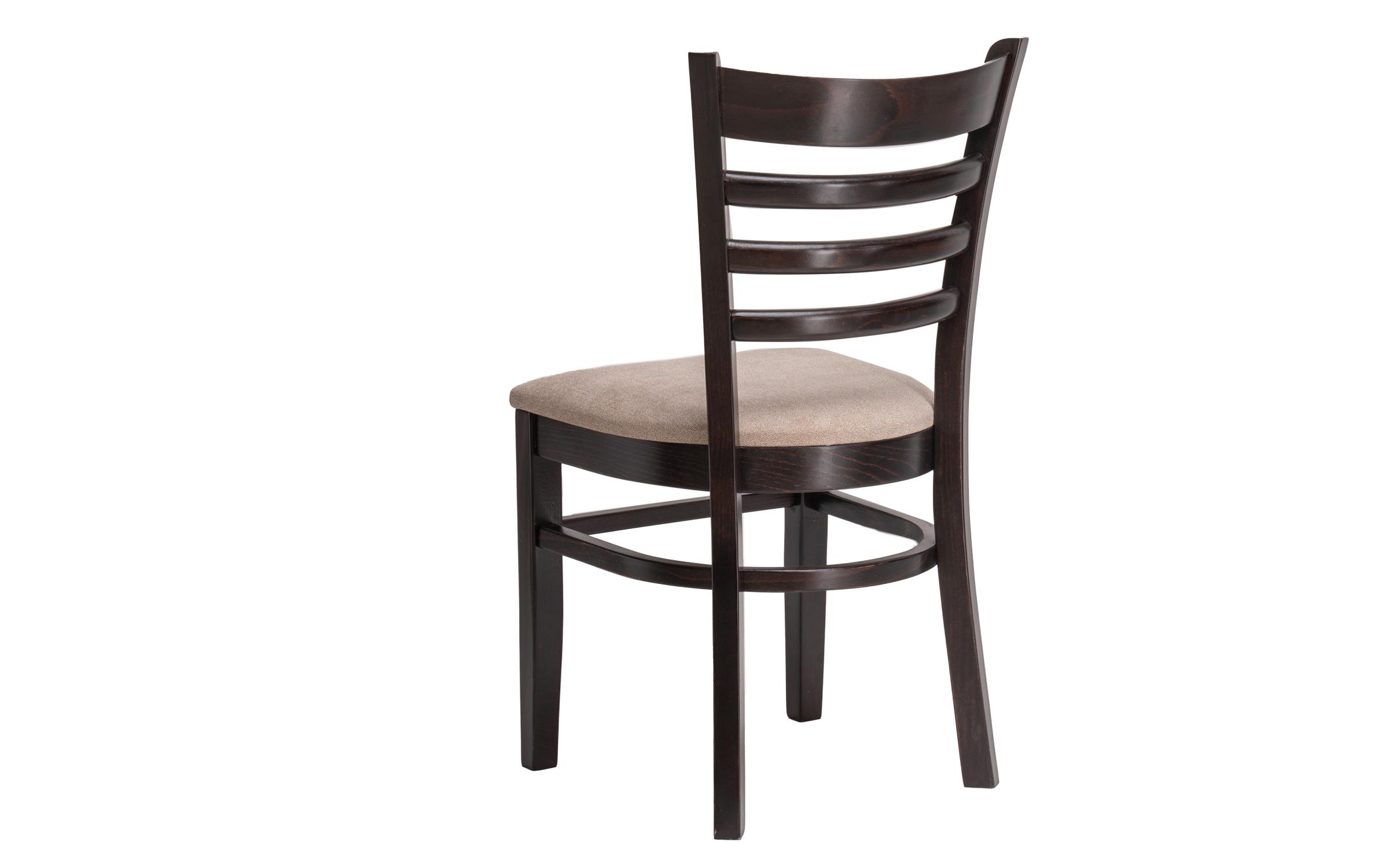 Dining chair Niro, Wenge with beige seat  6