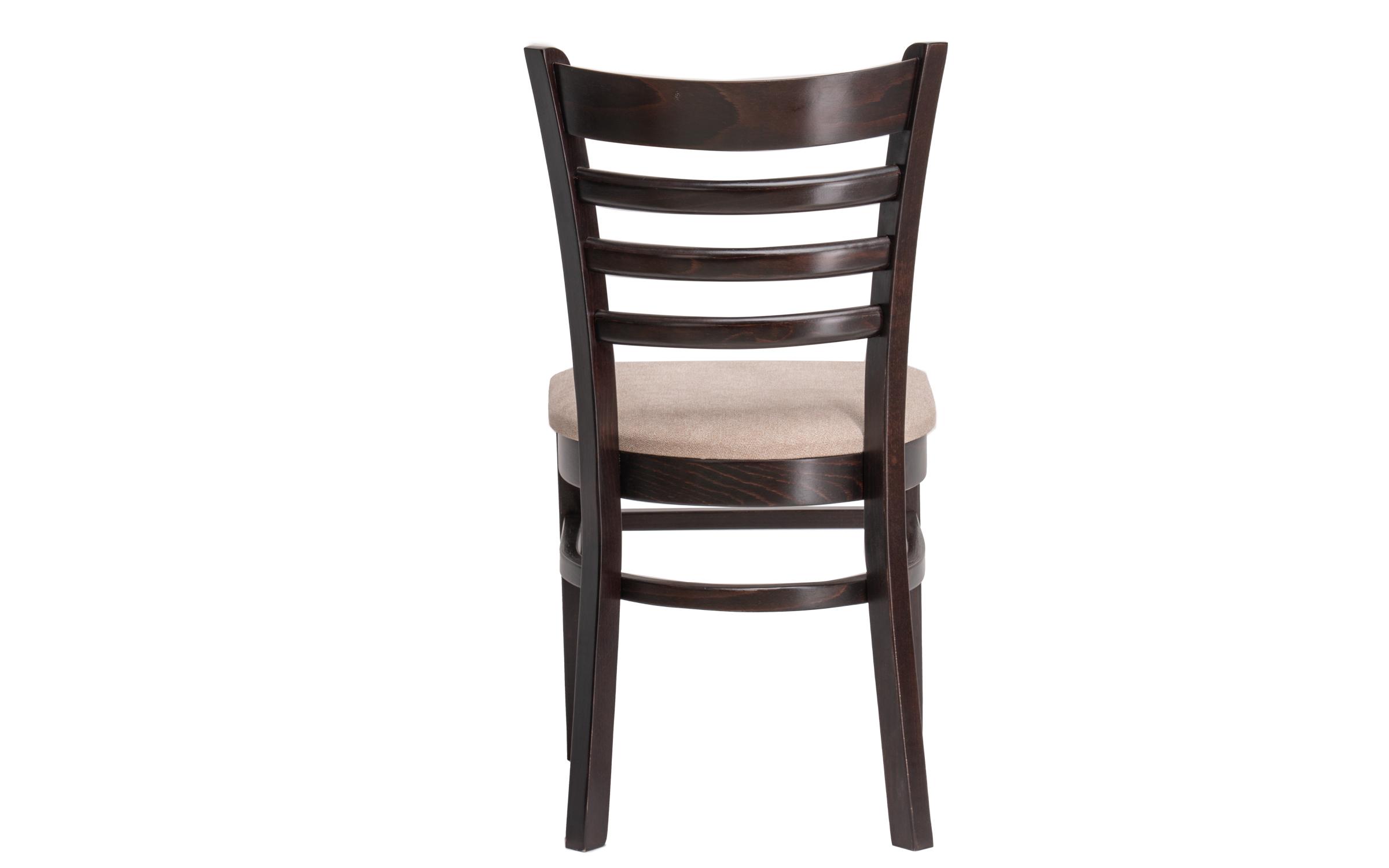 Dining chair Niro, Wenge with beige seat  7