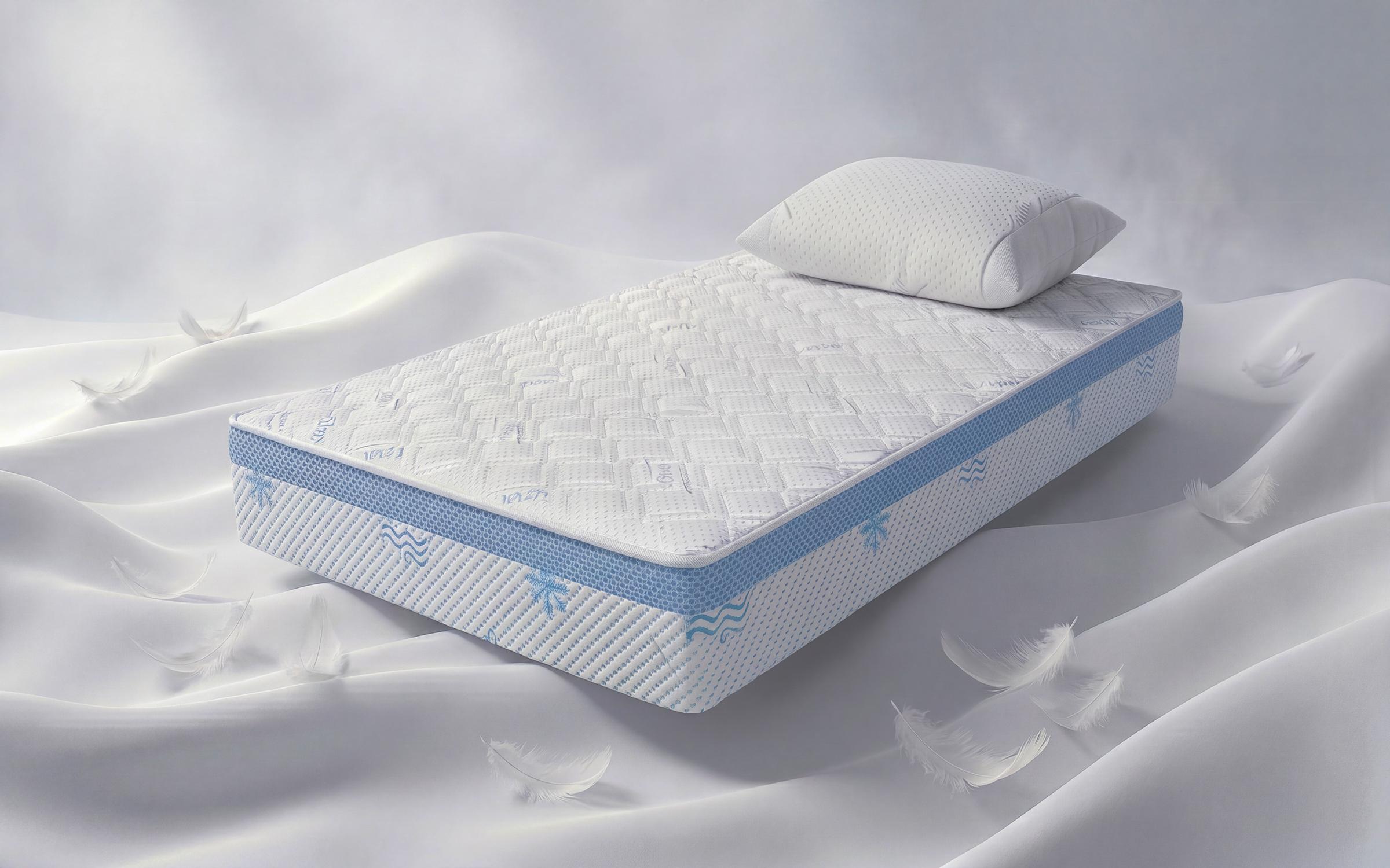 Set of mattress 90/200 + pillow Cool Gel Memory Body Balance + Silver Sense,   1