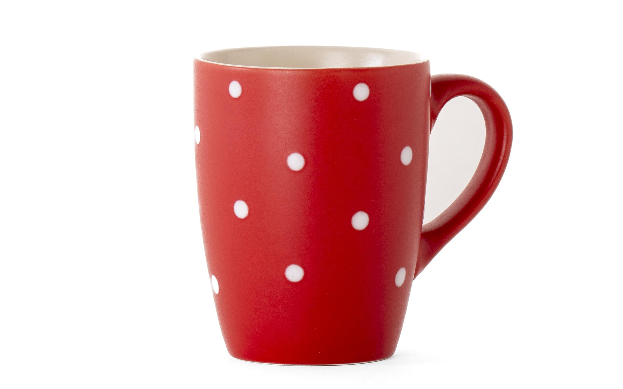 Tea mug, red  1