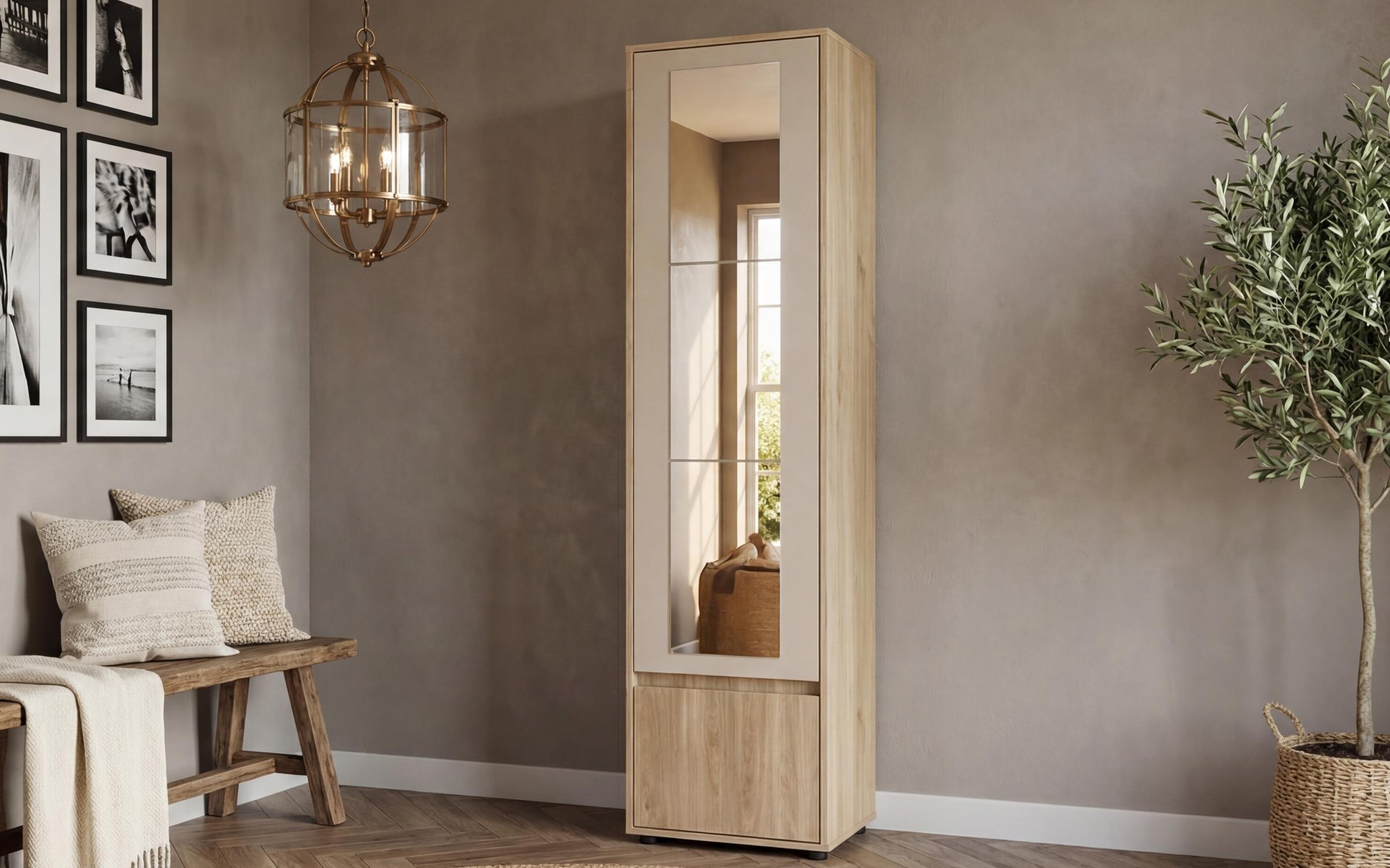 Hall Tree Matheus 03, Honey Castello oak + cashmere  1