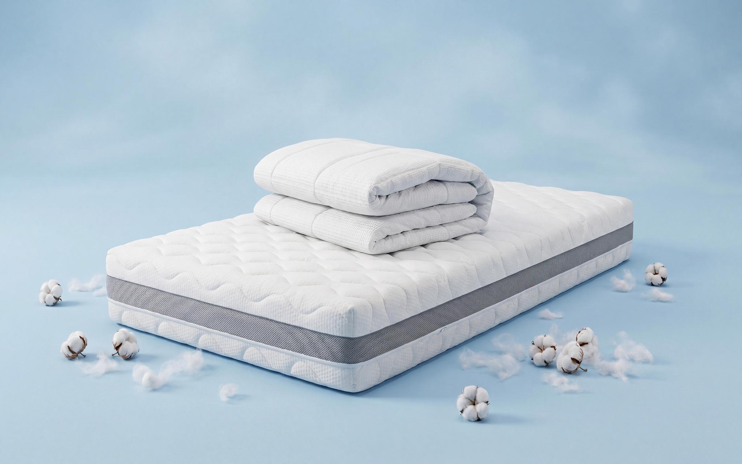 Set of mattress 160/200 + duvet 200/200 Memory Deluxe + Four Seasons,   1