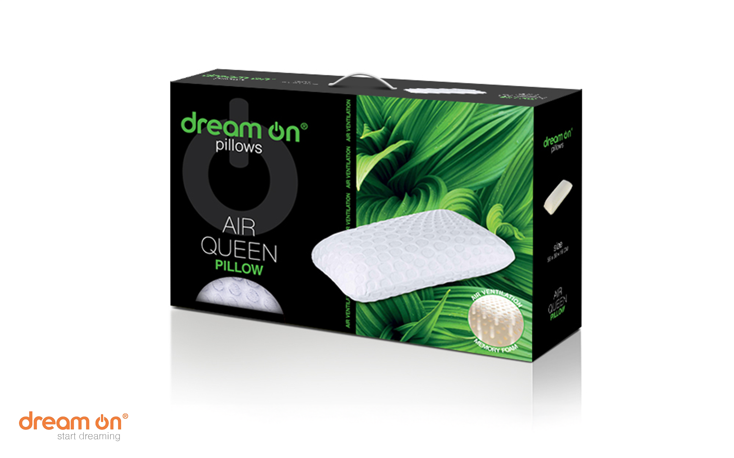 Pillow 59/39 Air Queen, white  5