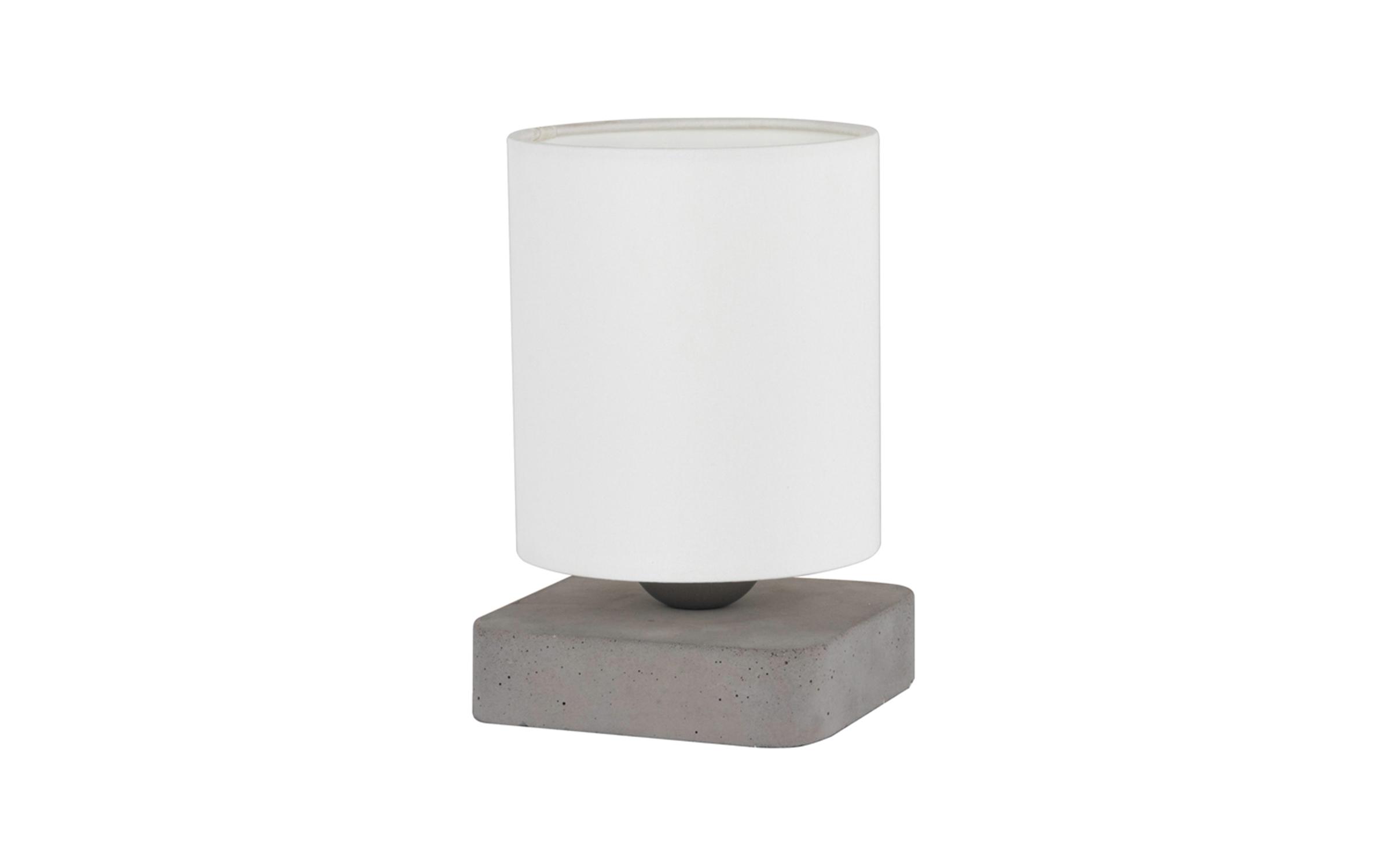 Table lamp, grey + white  1