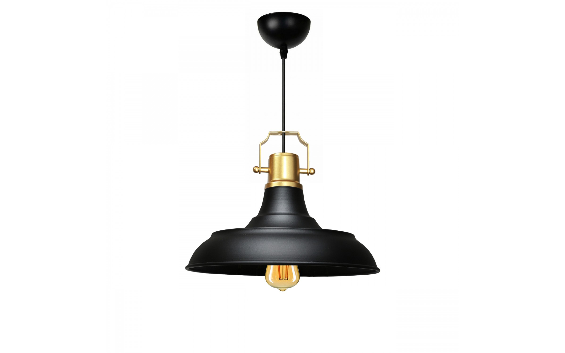 Bulb type: 1xE27/max 40W Ceiling lamp 06721, black  1