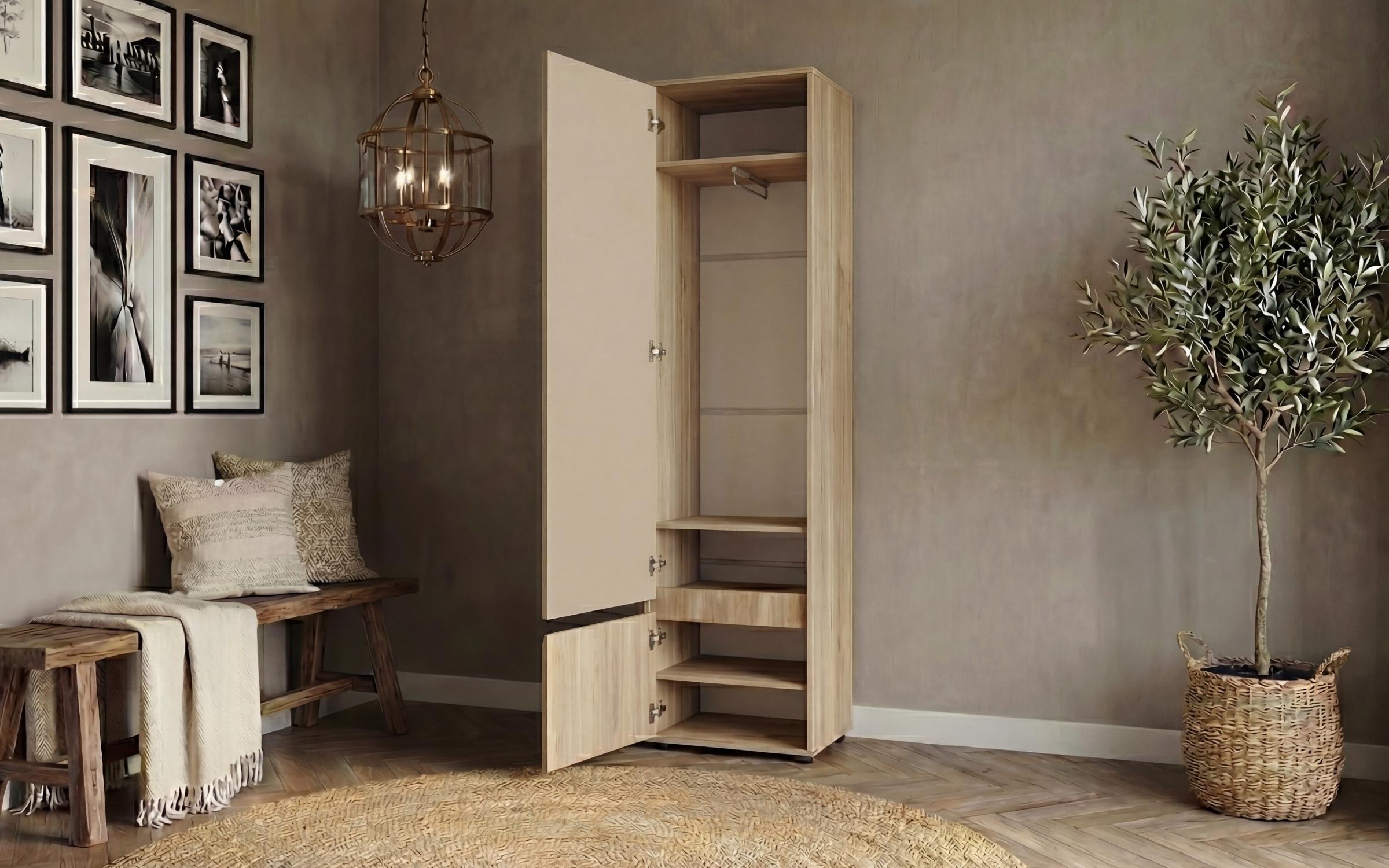 Hall Tree Matheus 03, Honey Castello oak + cashmere  3