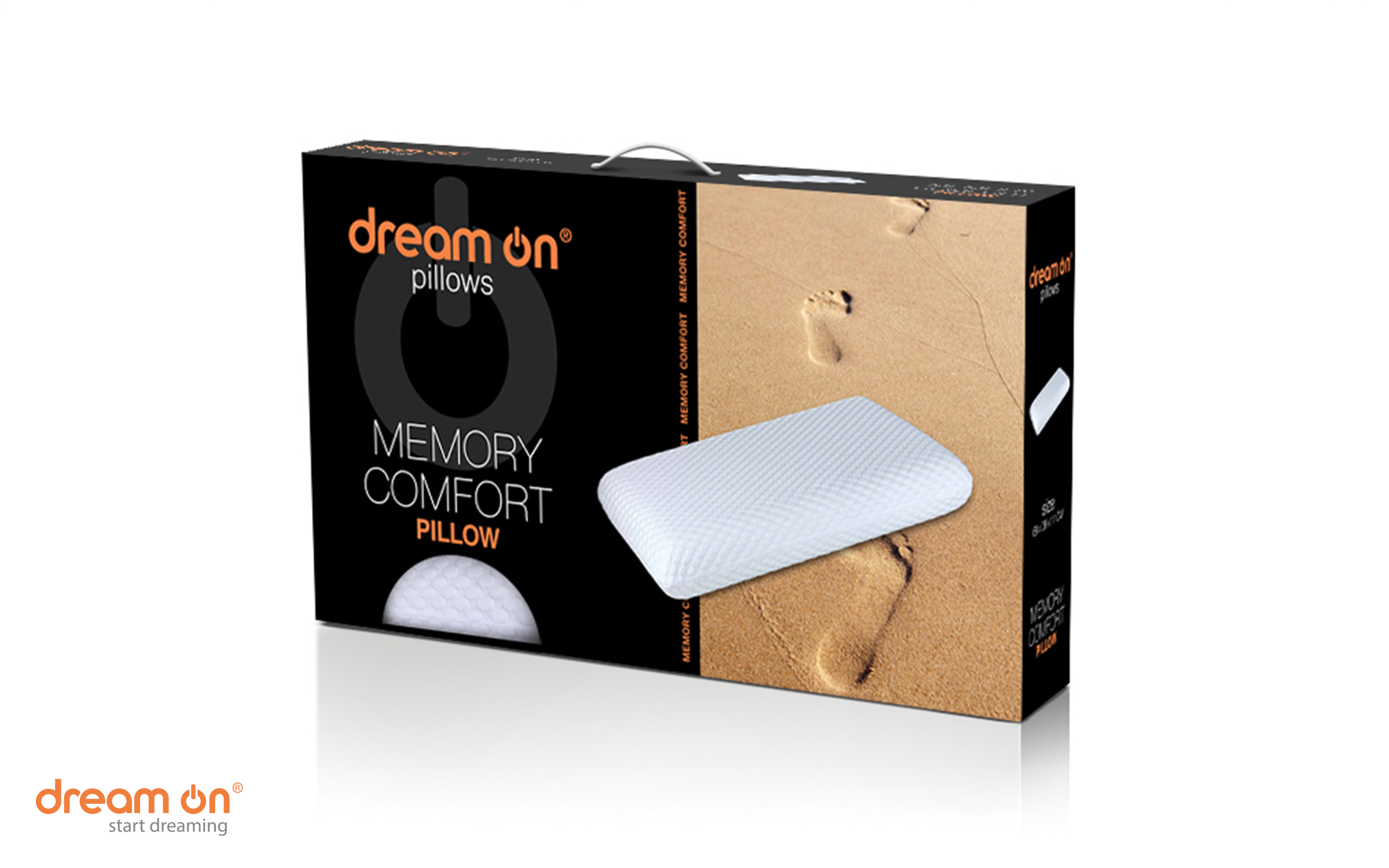 Pillow 68/40 Memory Comfort, white  4