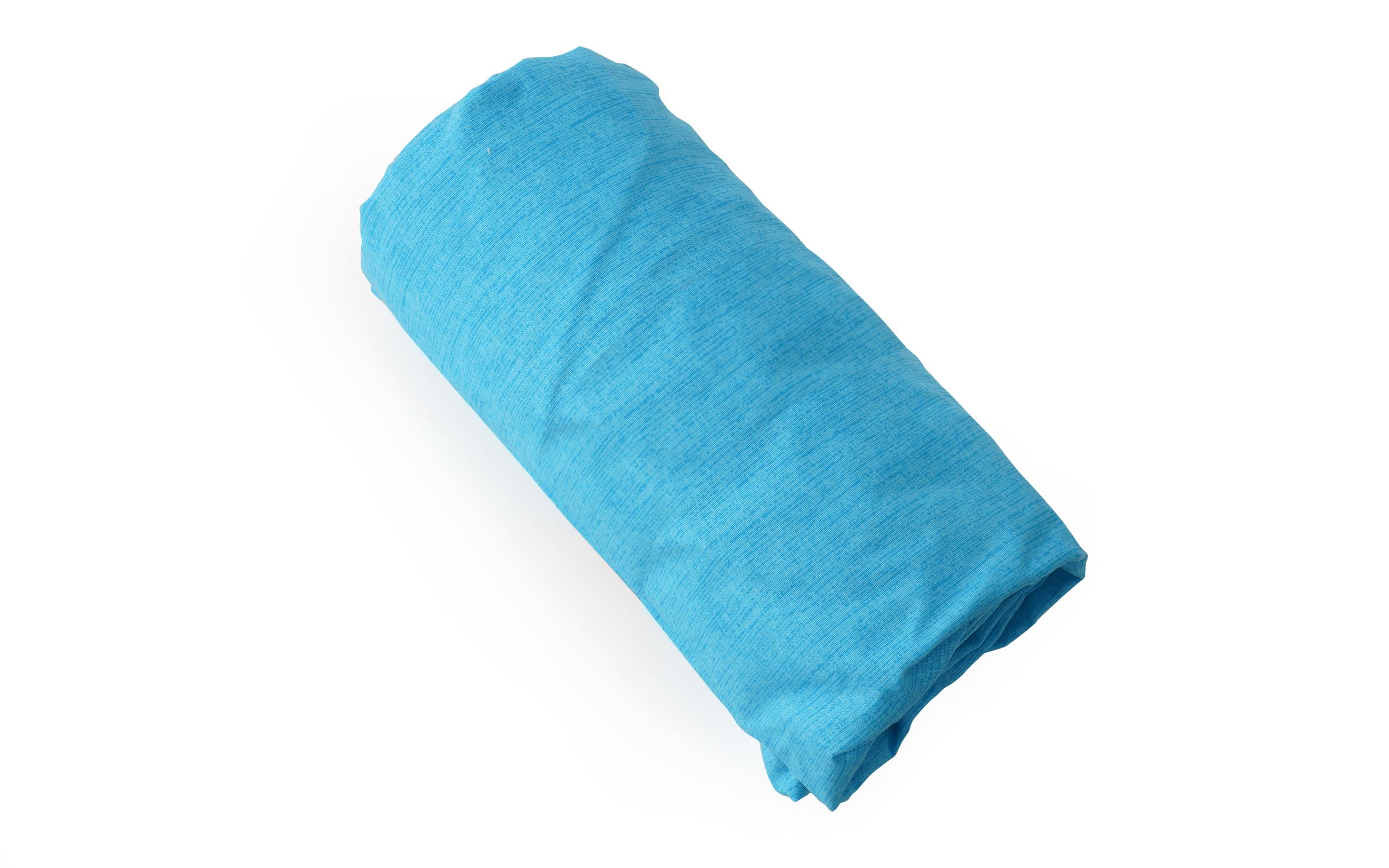 Fitted sheet, blue, 90/200 cm  1