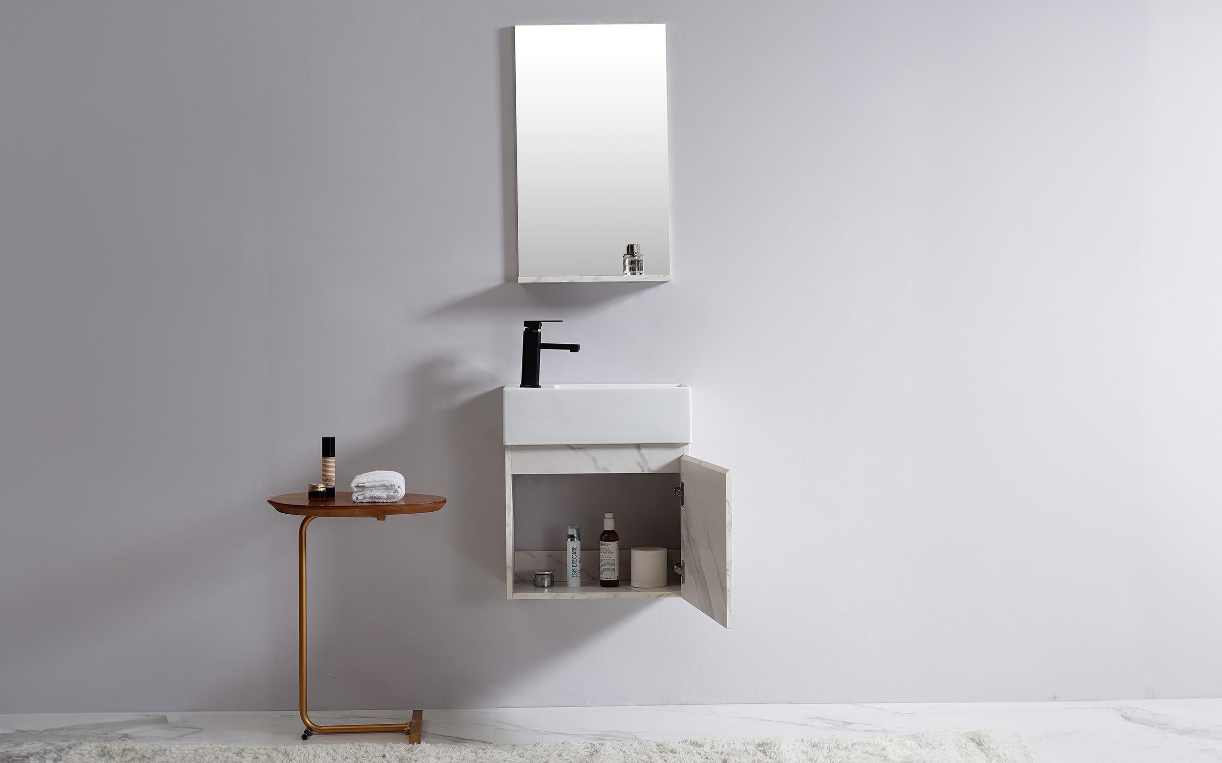 PVC bathroom set Telma, white  4