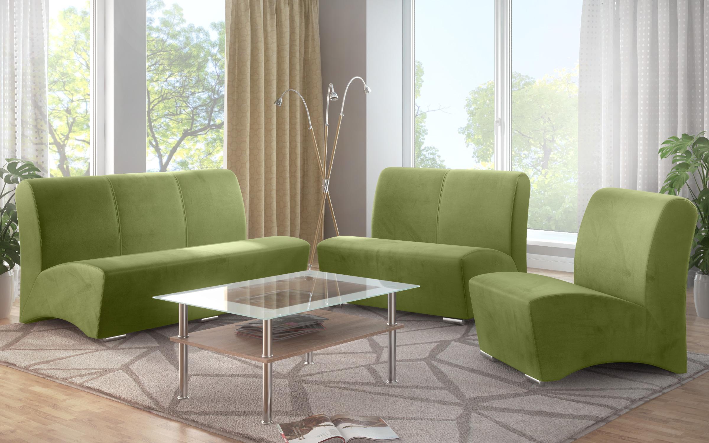 Armchair Arturo II, green  6