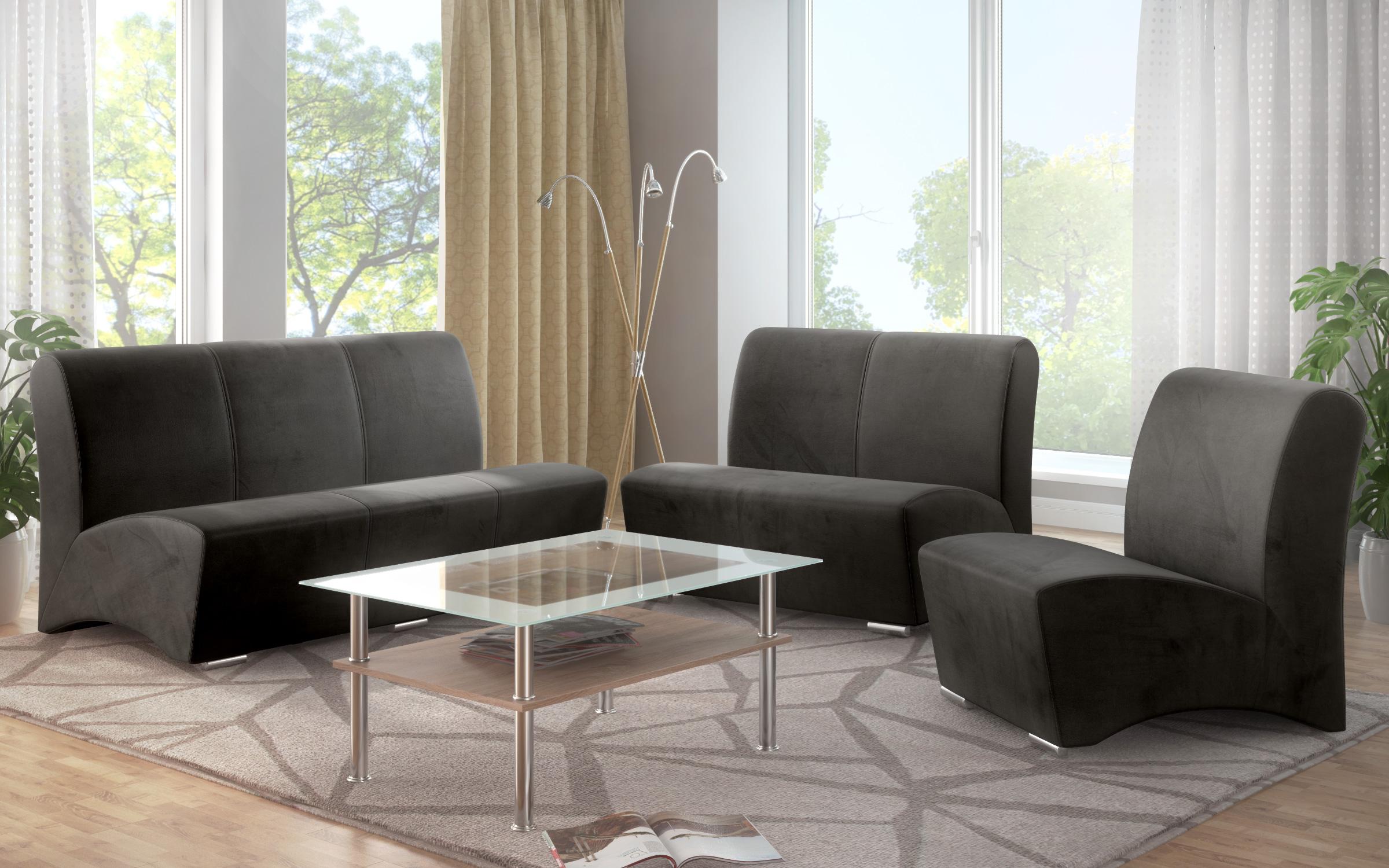 Three-seater sofa Arturo II, dark grey  5