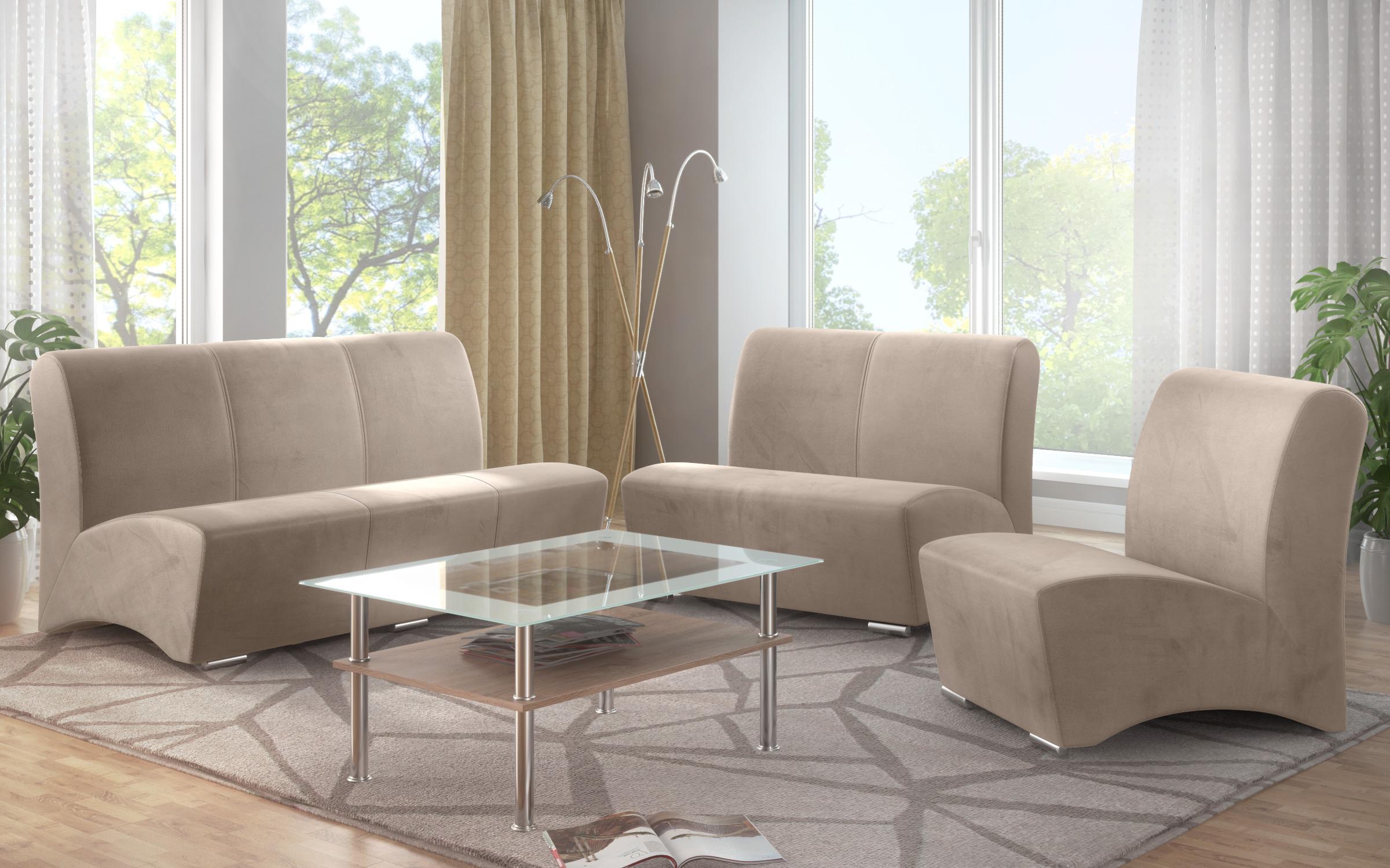 Three-seater sofa Arturo II, beige  5