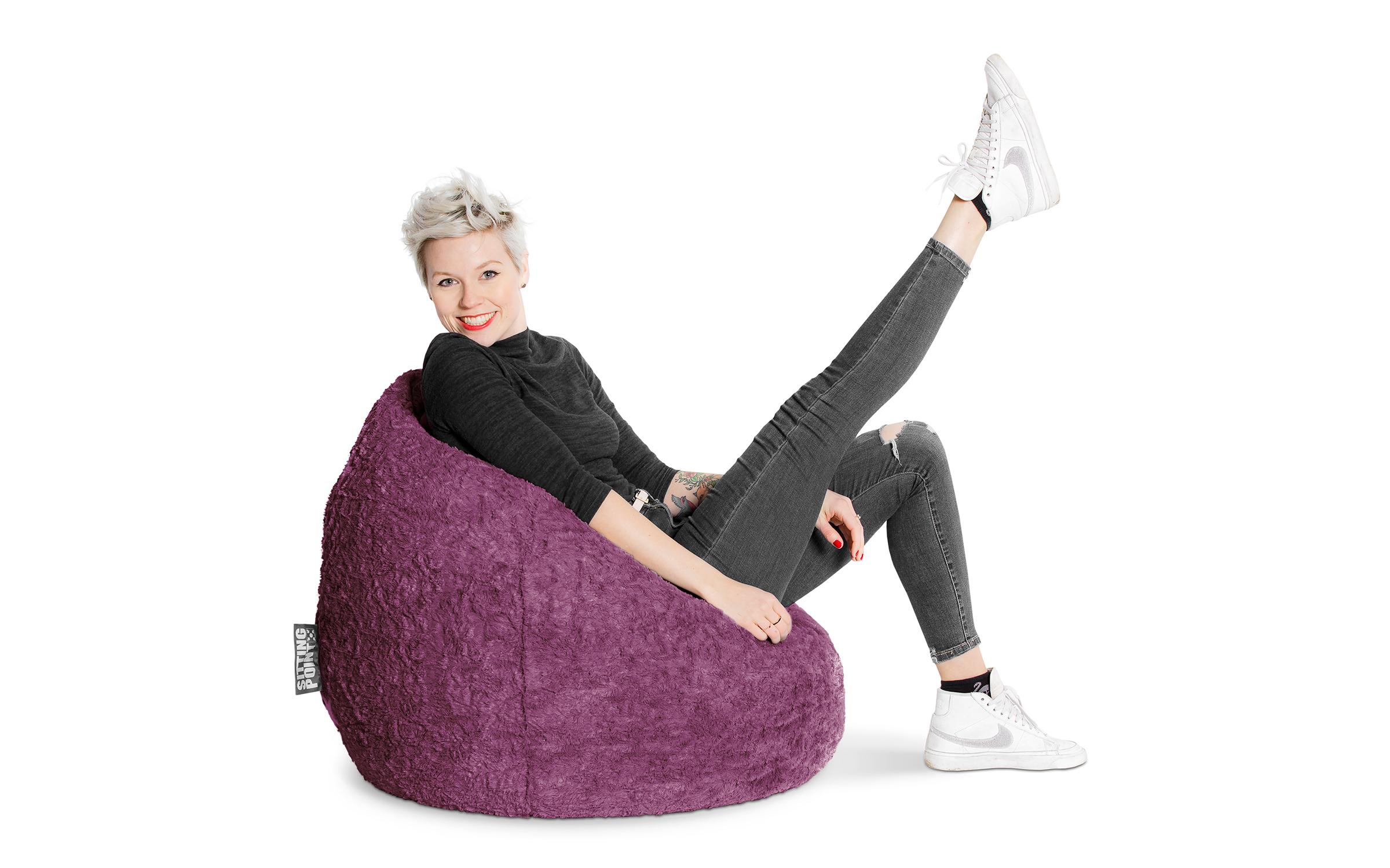 Bean bag, purple  4