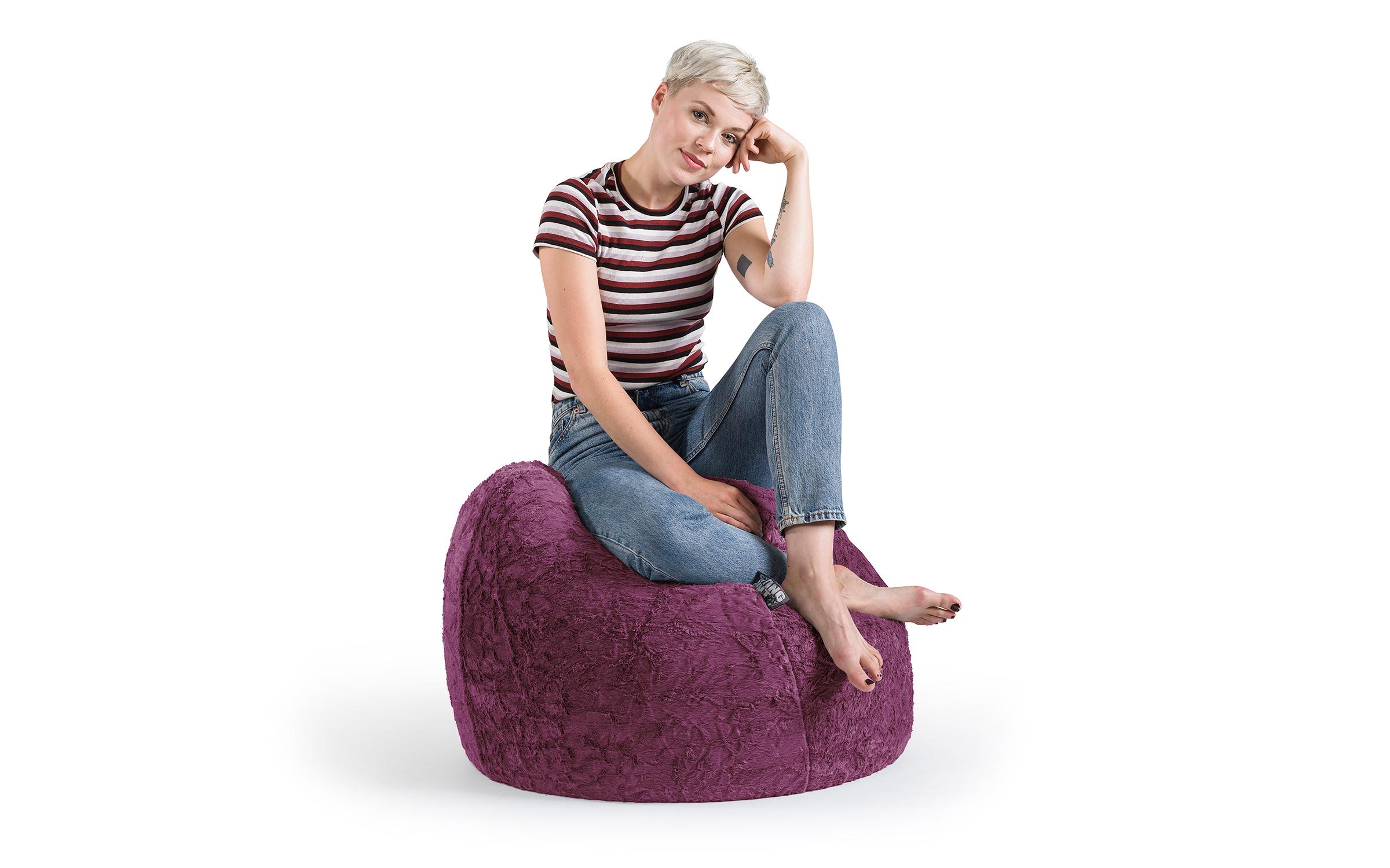 Bean bag, purple  5