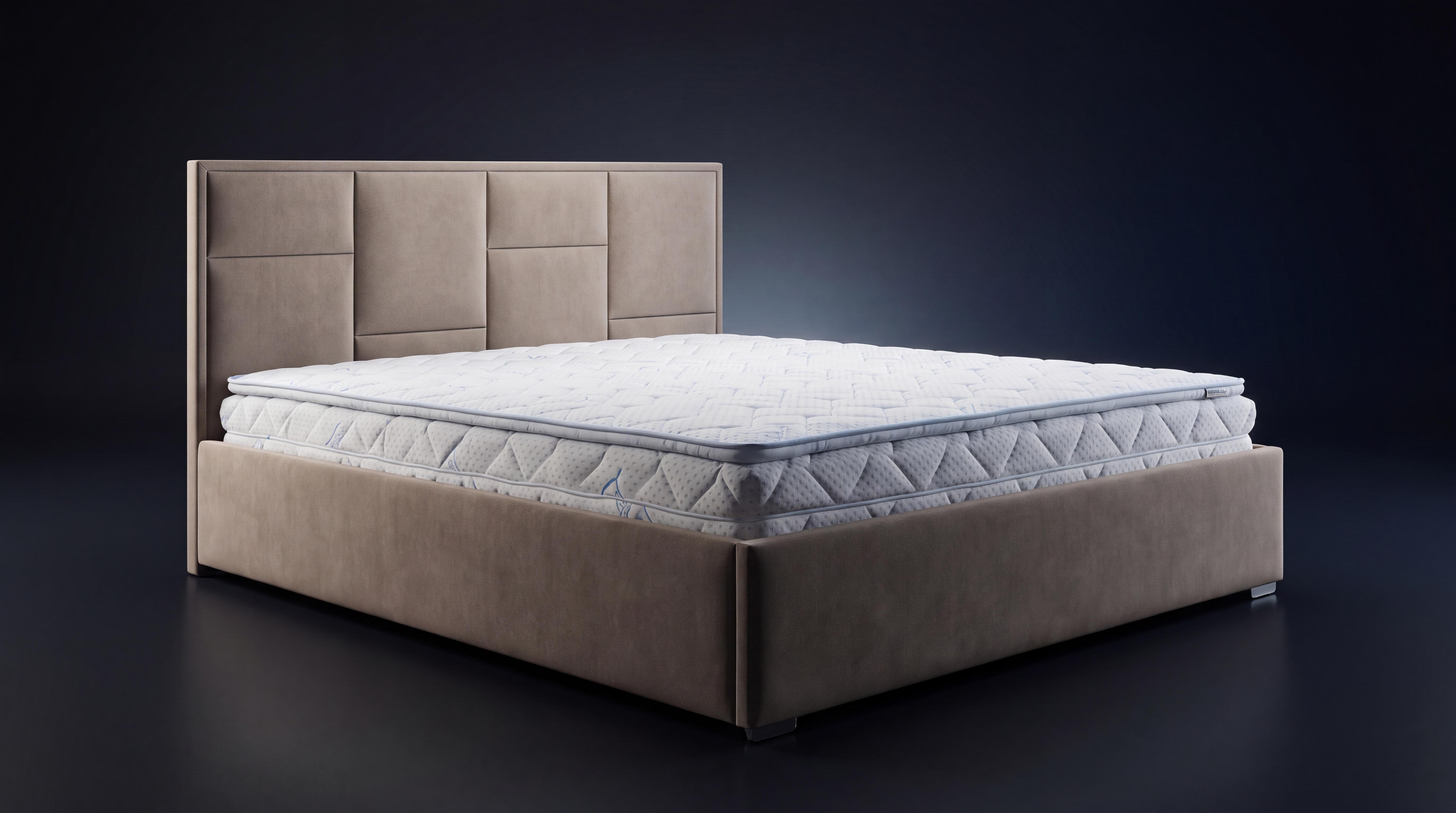 Комплект матрак 164/190 двулицев + топ матрак 164/190 Silver Comfort + Мемори Боди Баланс,   1