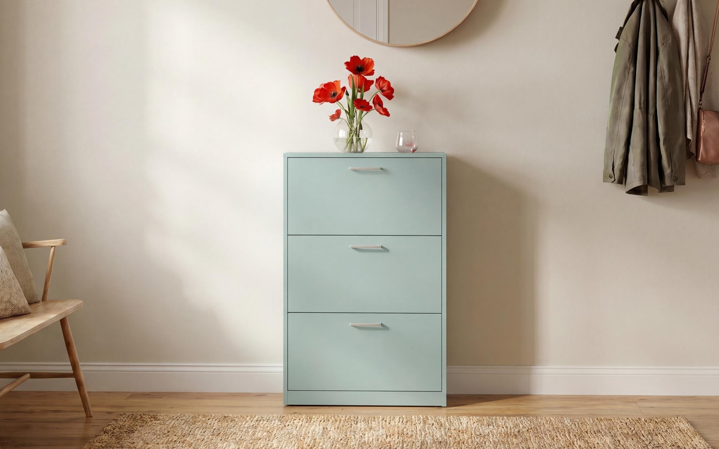 Shoe cabinet Beko 3, mint  3