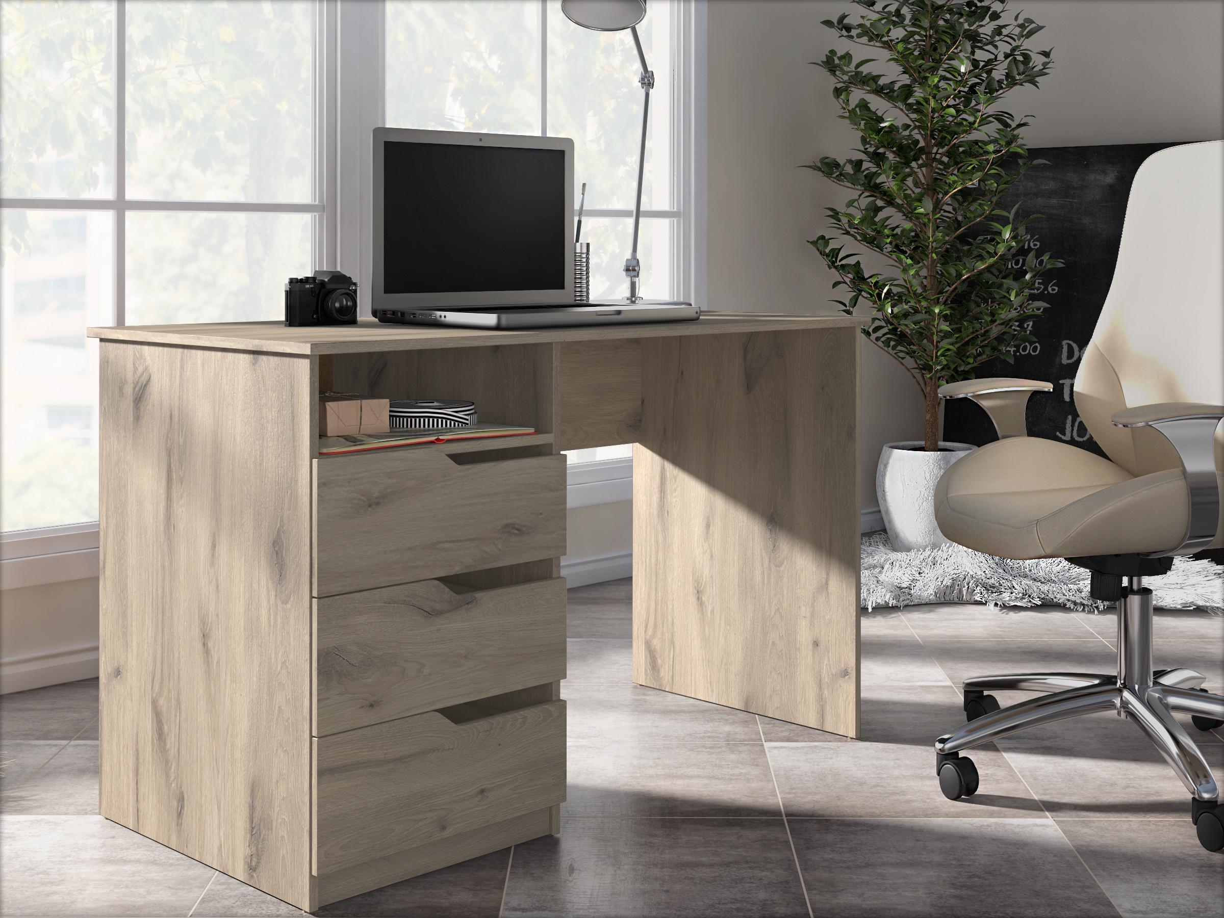 Desk Ithan, light Scandinavian oak  1