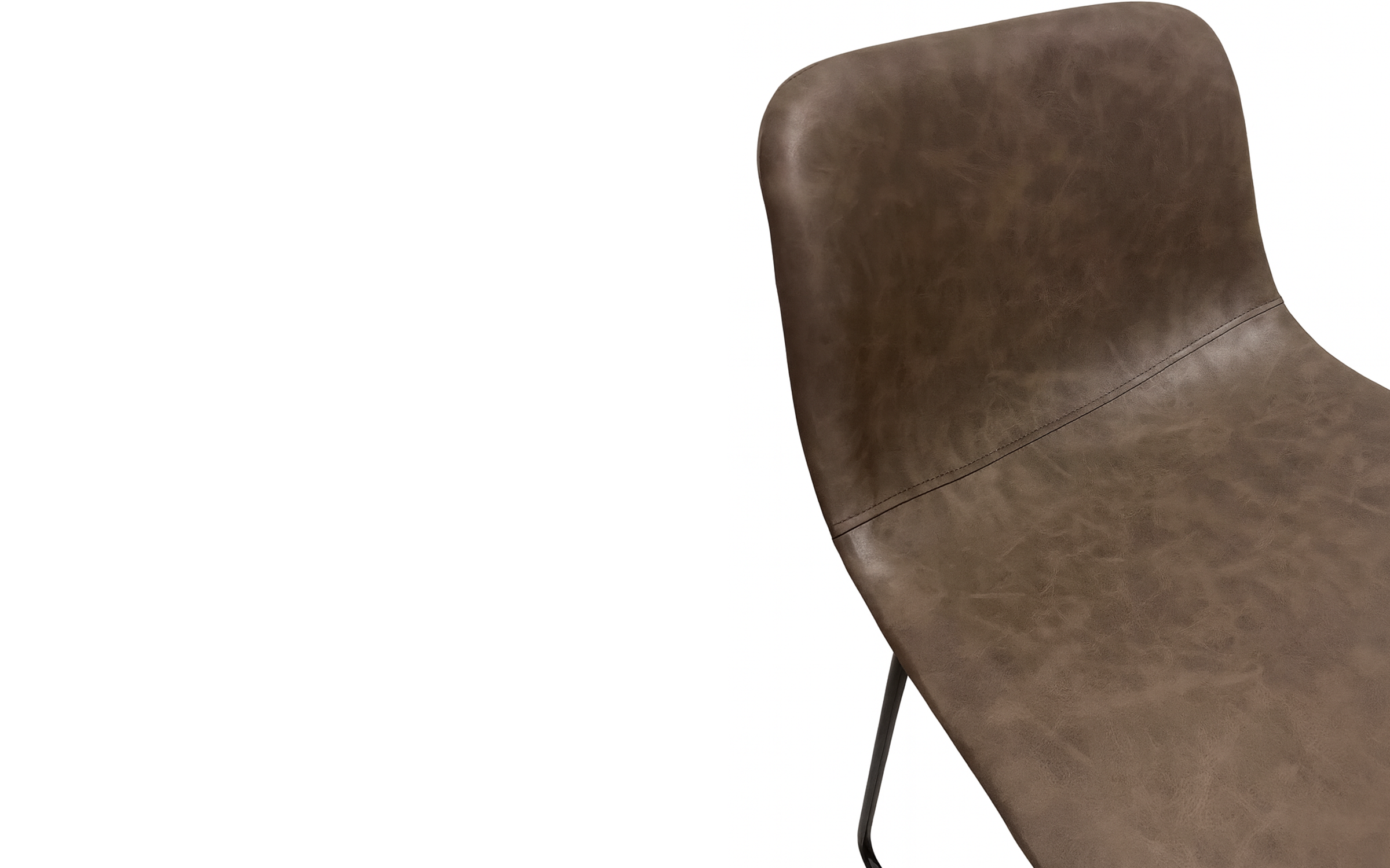 Bar chair Remido, grey brown  5