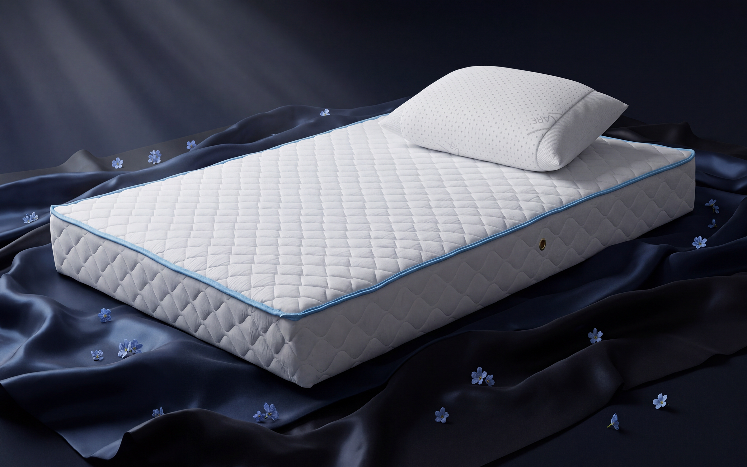 Set of mattress 82/190 + pillow Leo Pocket + Silver Sense,   1