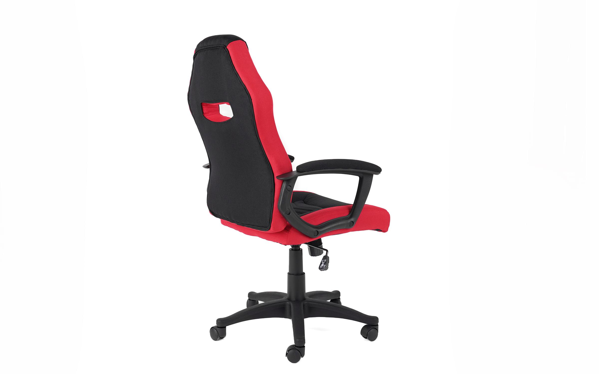 Gaming chair Visman, red + black  5