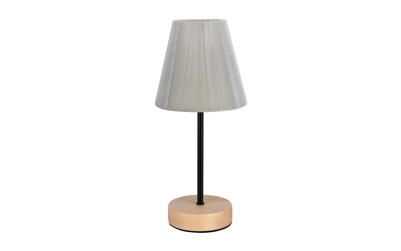 Table lamp, grey + black  1