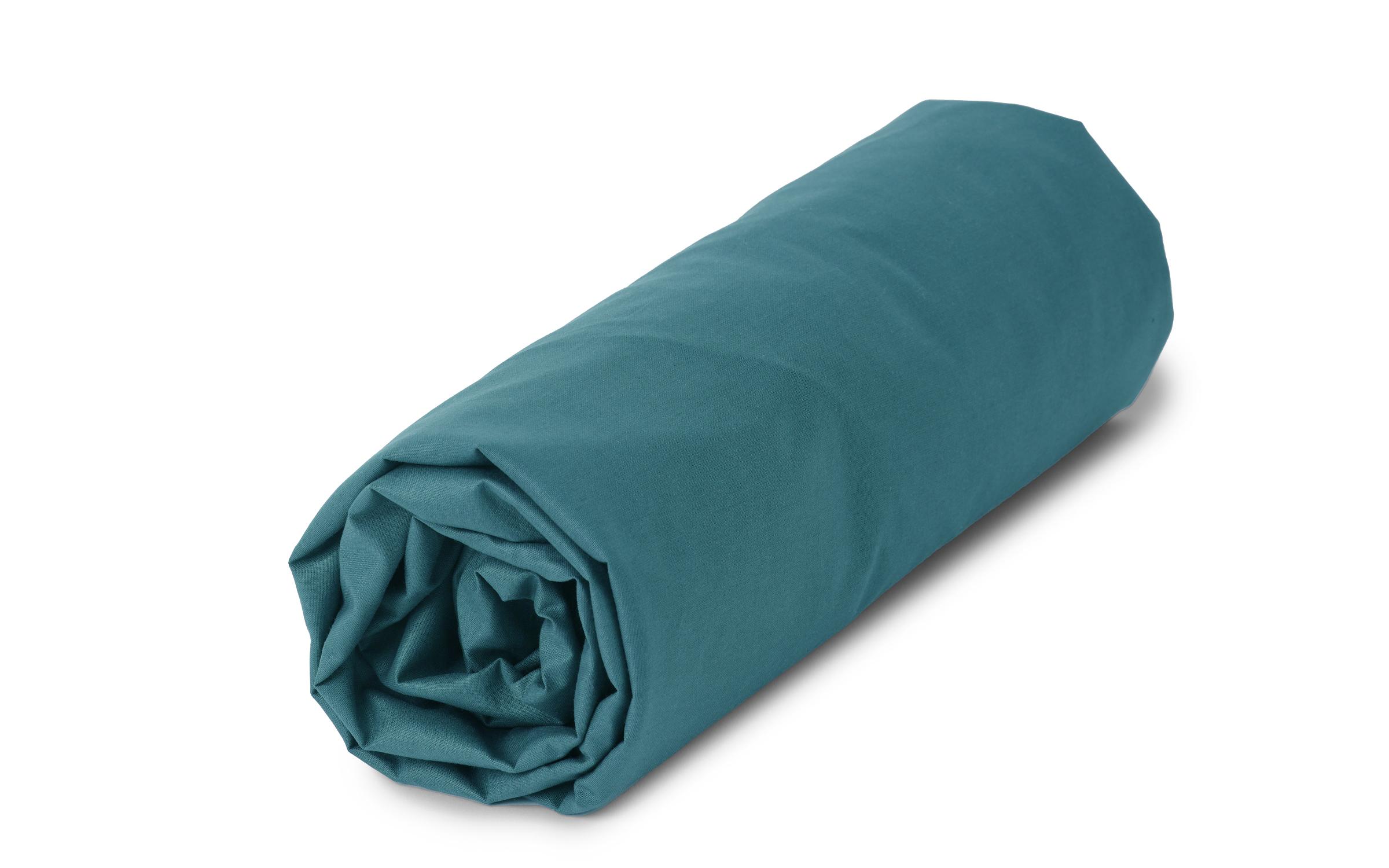 Fitted sheet Ranforce 164/200, turquoise, 164/200 cm, Ranforce  1