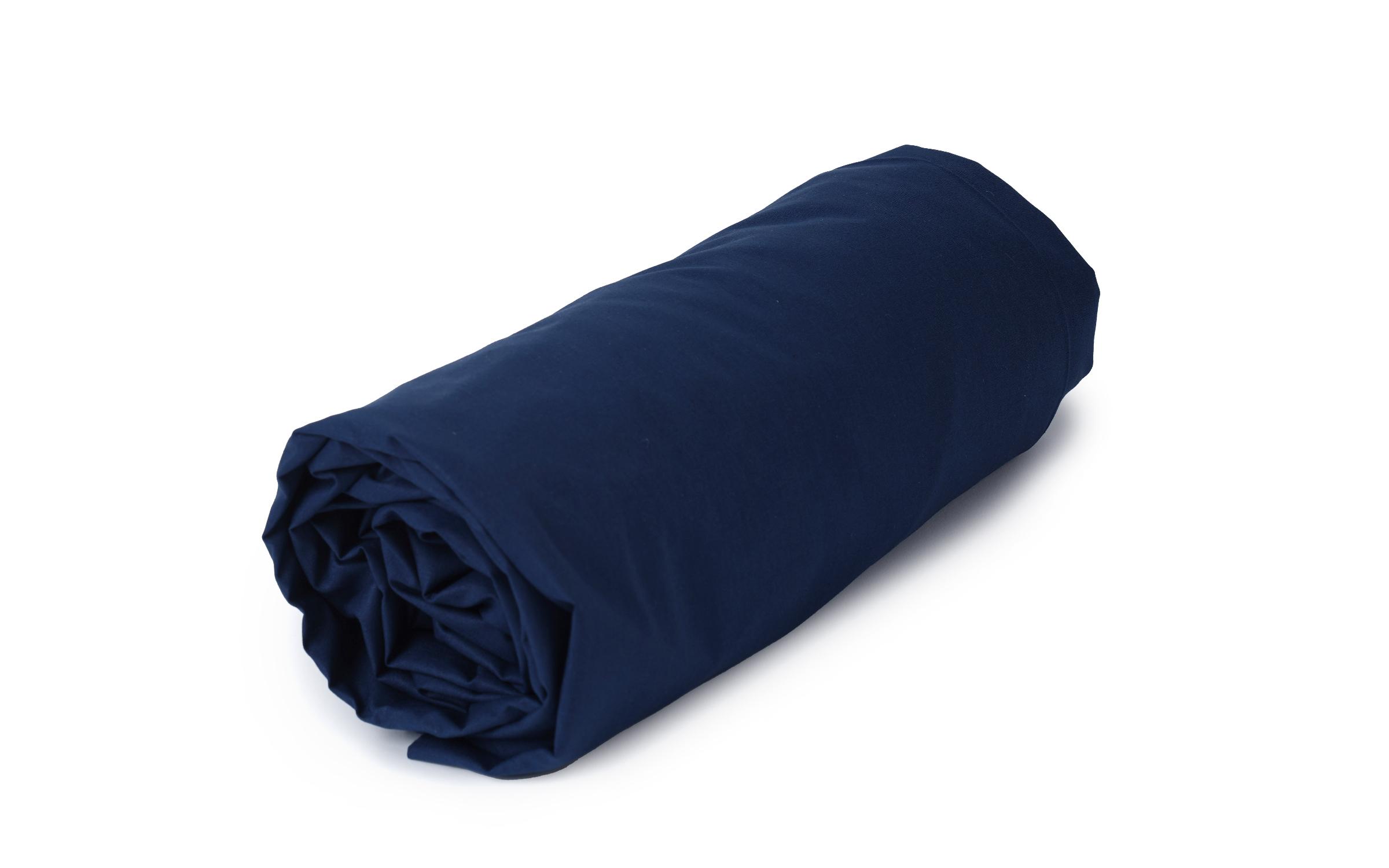 Fitted sheet Ranforce 164/200, dark blue, 164/200 cm, Ranforce  1