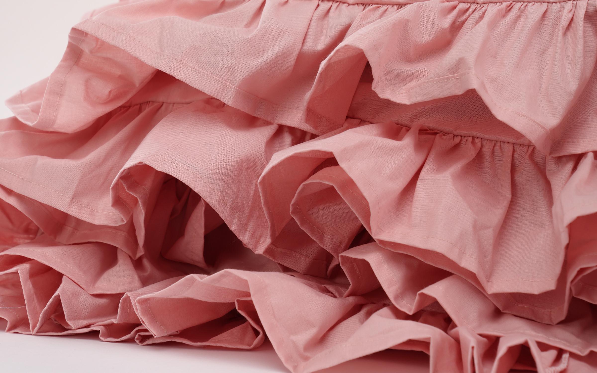 Bed linen 2 parts, pink  4