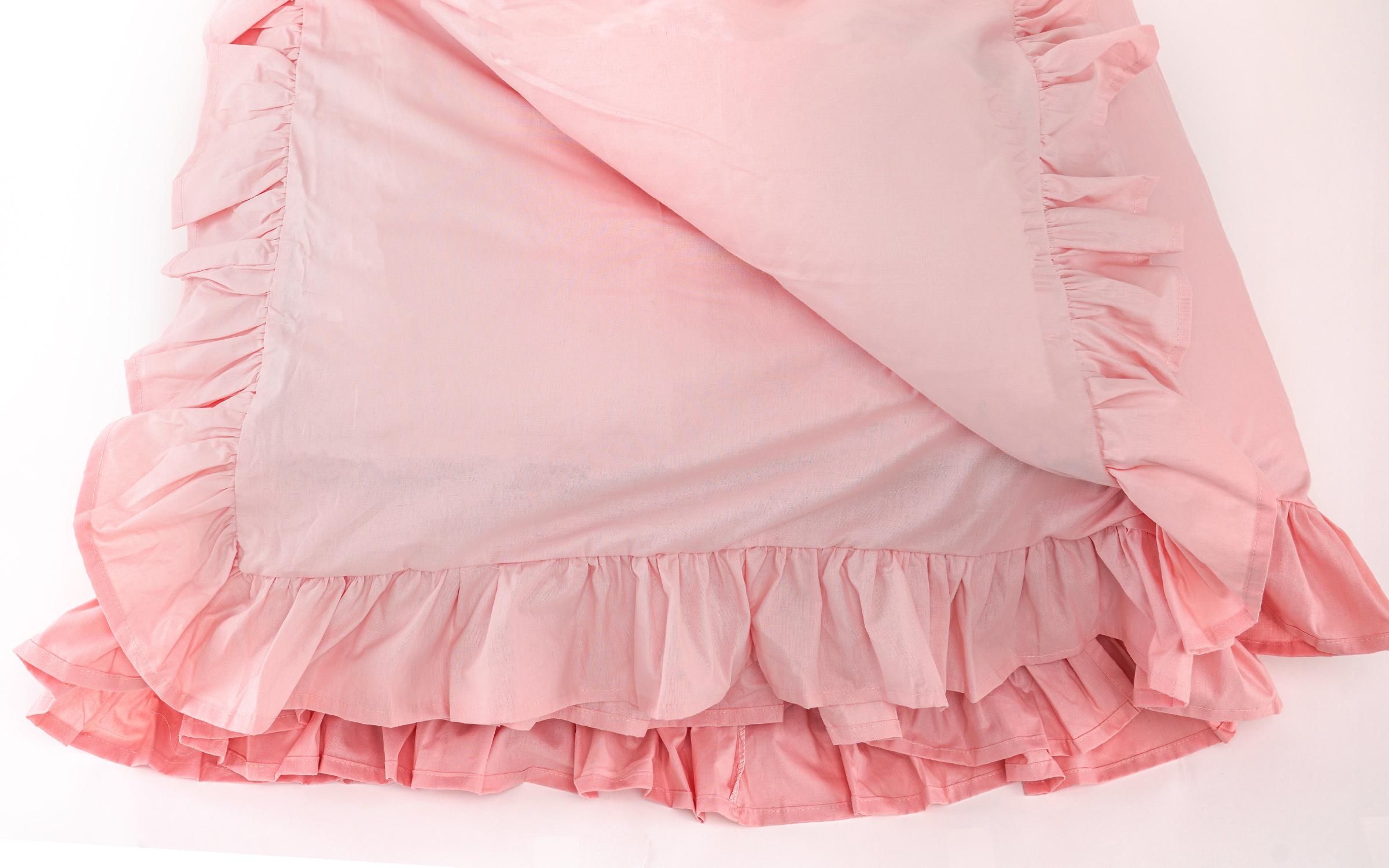 Bed linen 2 parts, pink  5