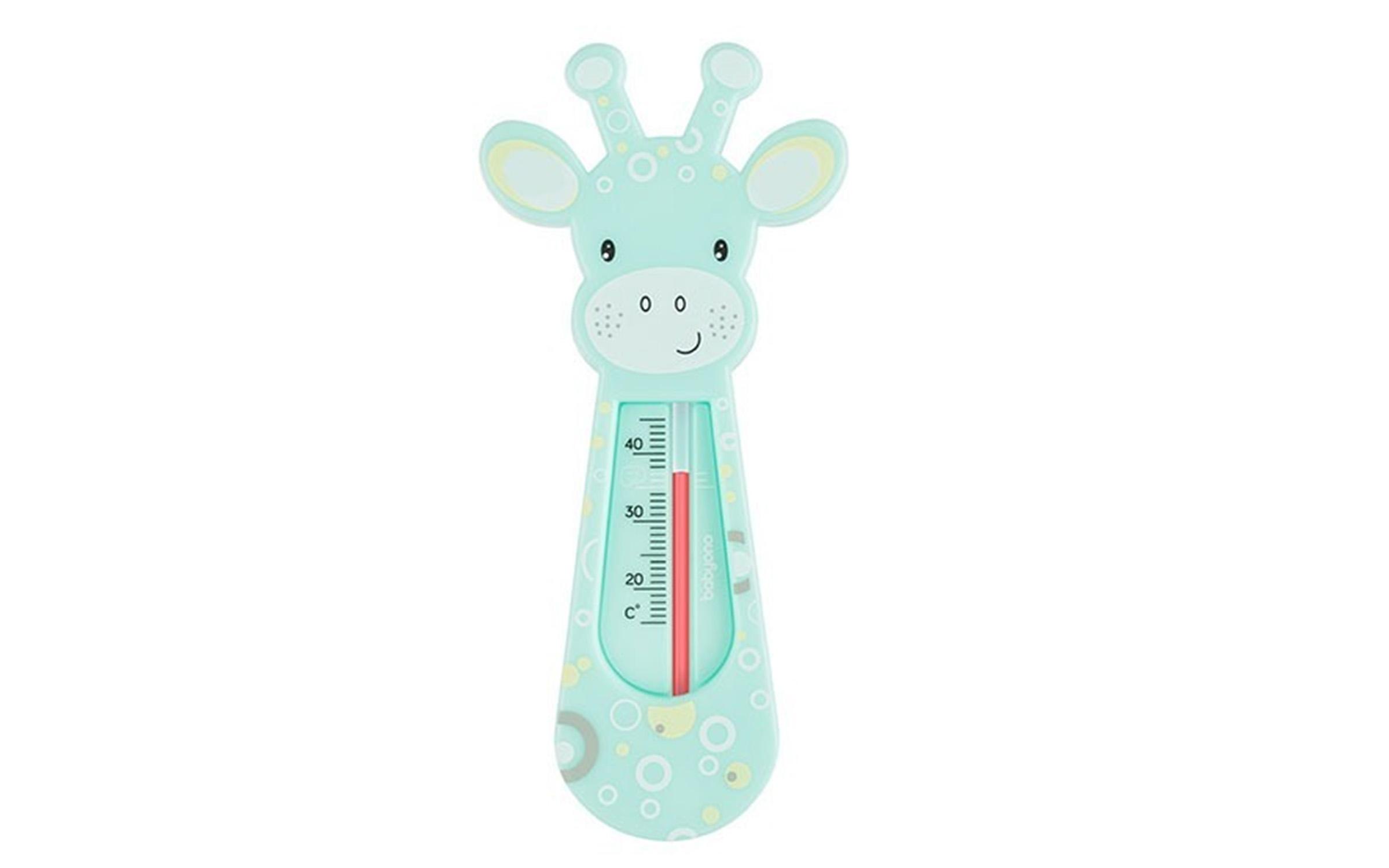 Bath thermometer, giraffe, green  1