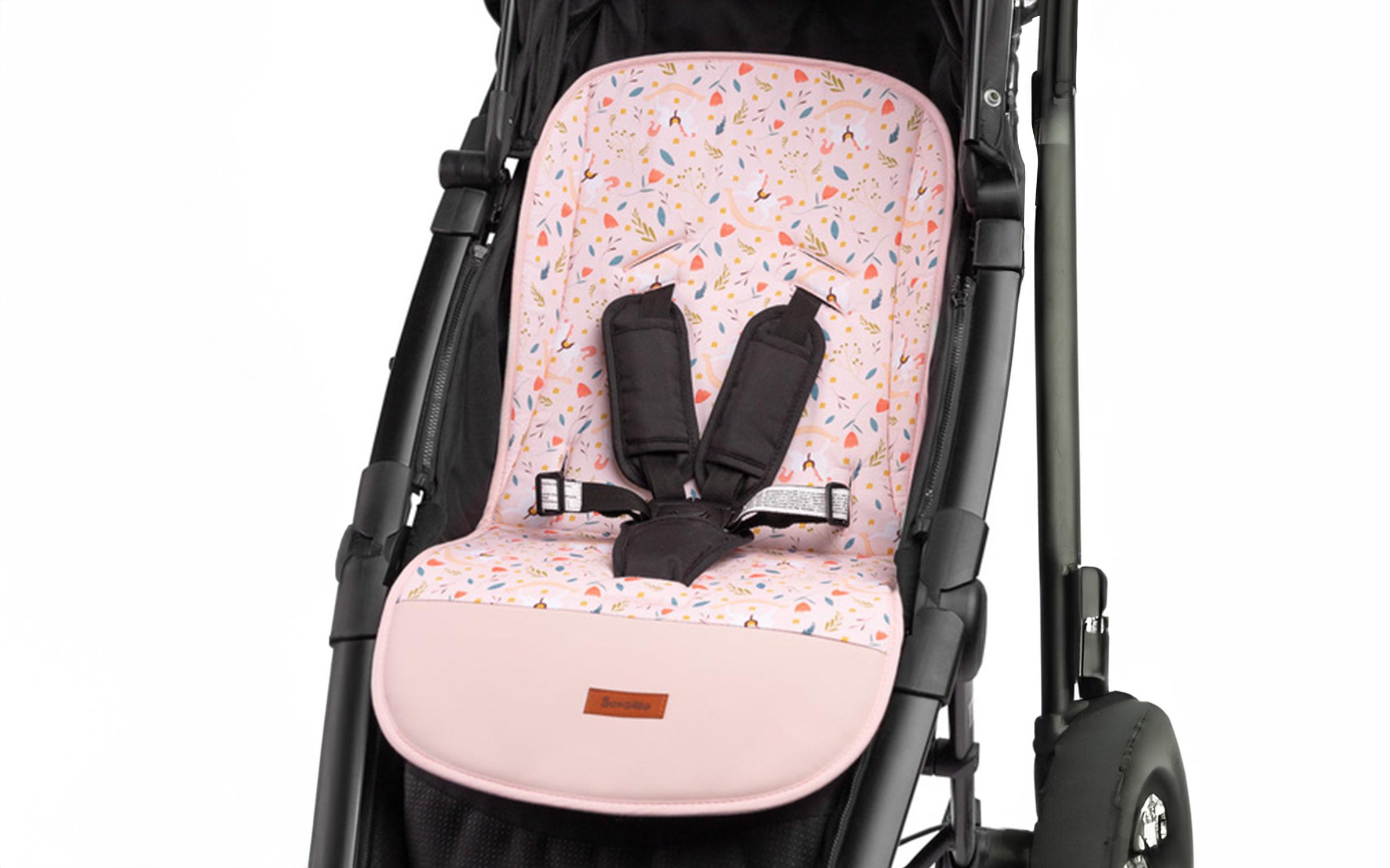 Stroller liner, pink  4