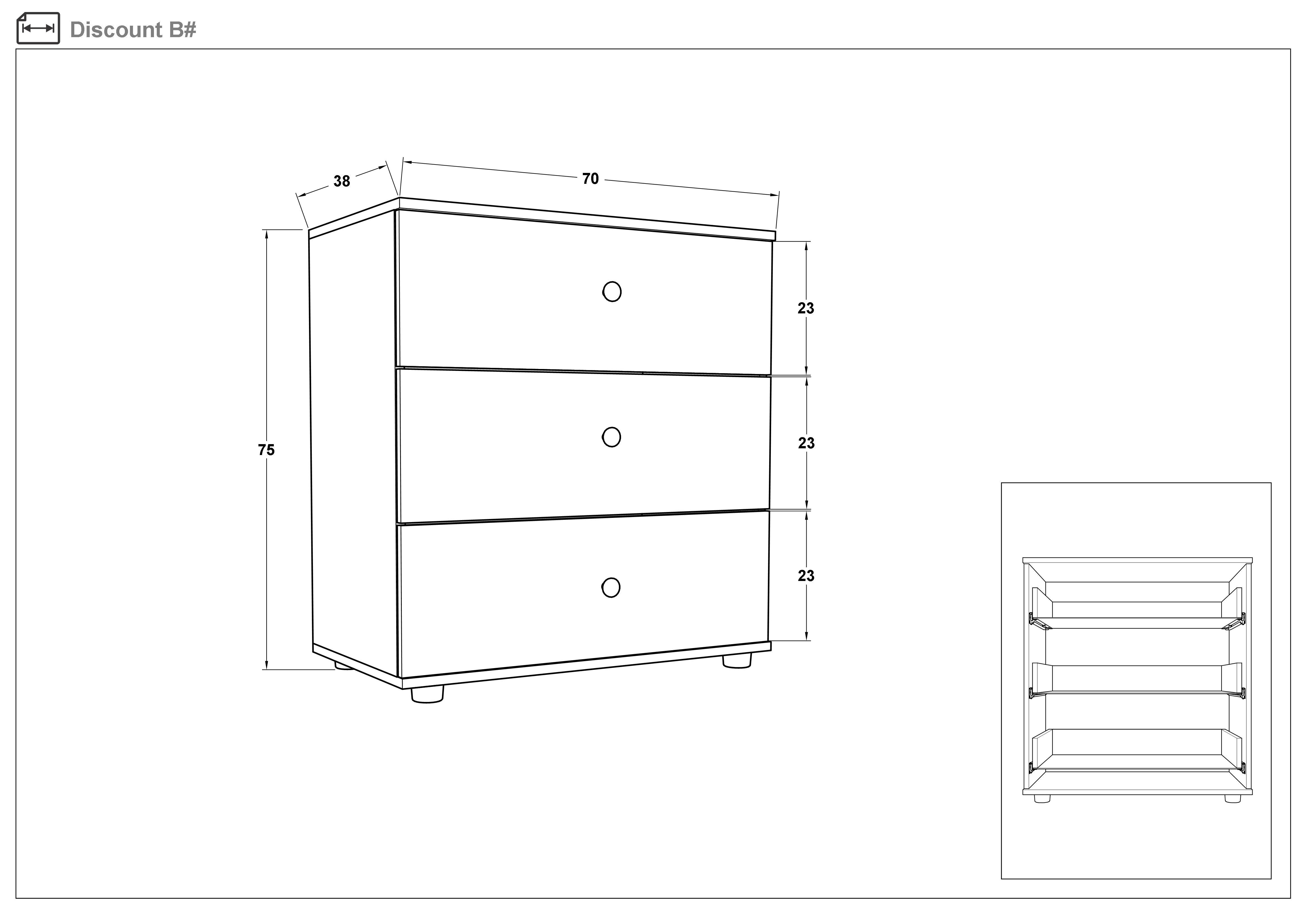 Dresser Discount, Sonoma oak  2