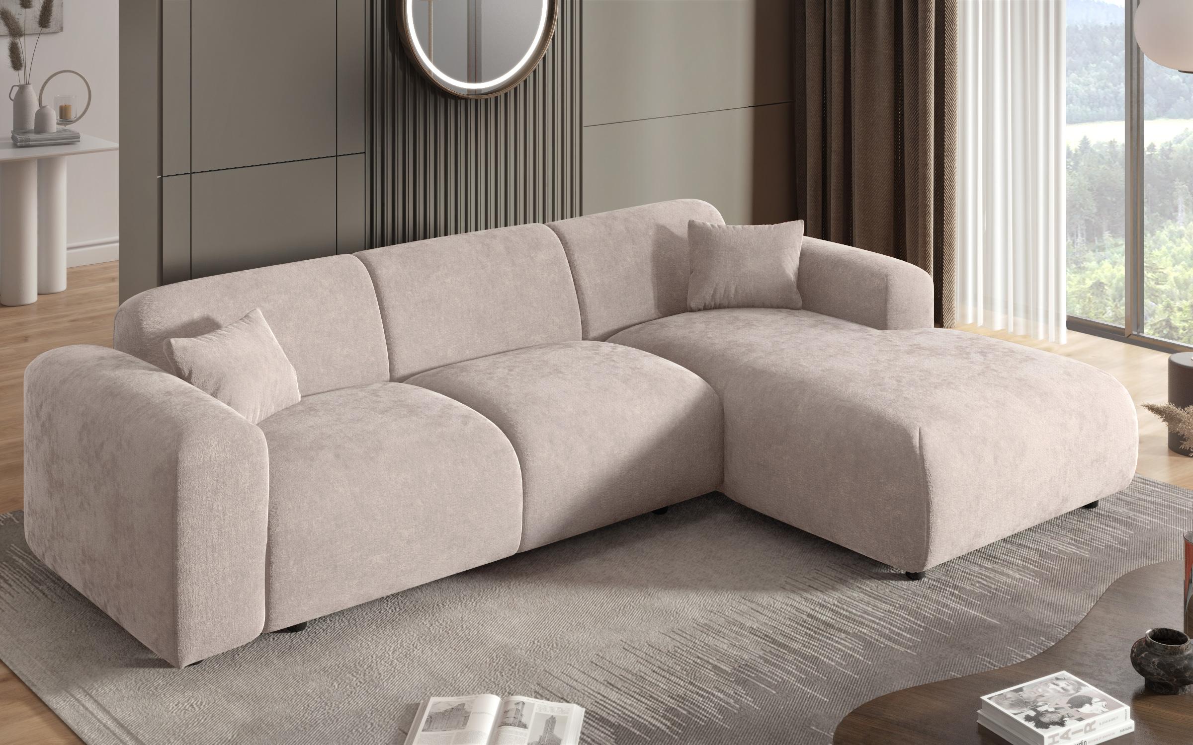 Extendable corner sofa Alegro, beige  7