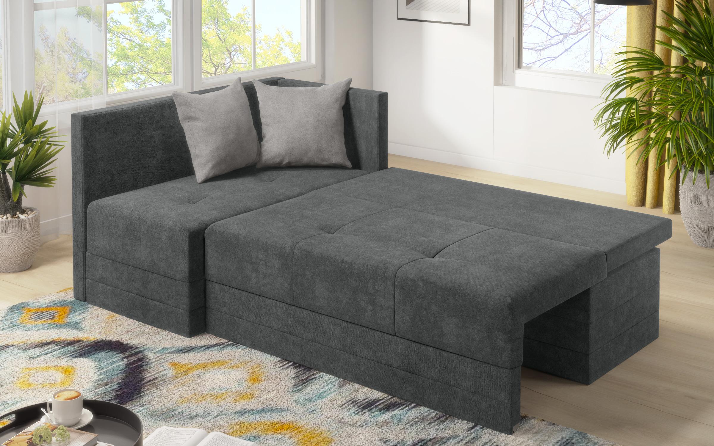 Extendable sofa Alora, grey + light grey  8