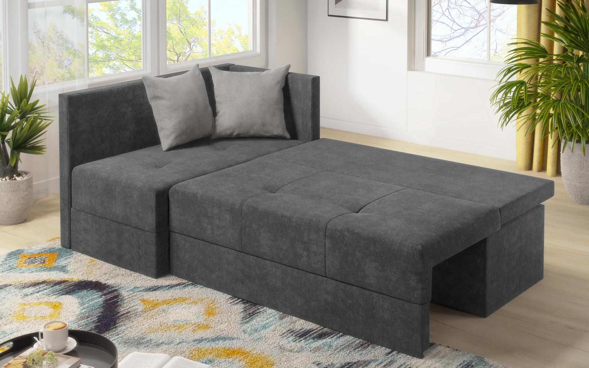 Extendable corner sofa Alora, grey + light grey  5