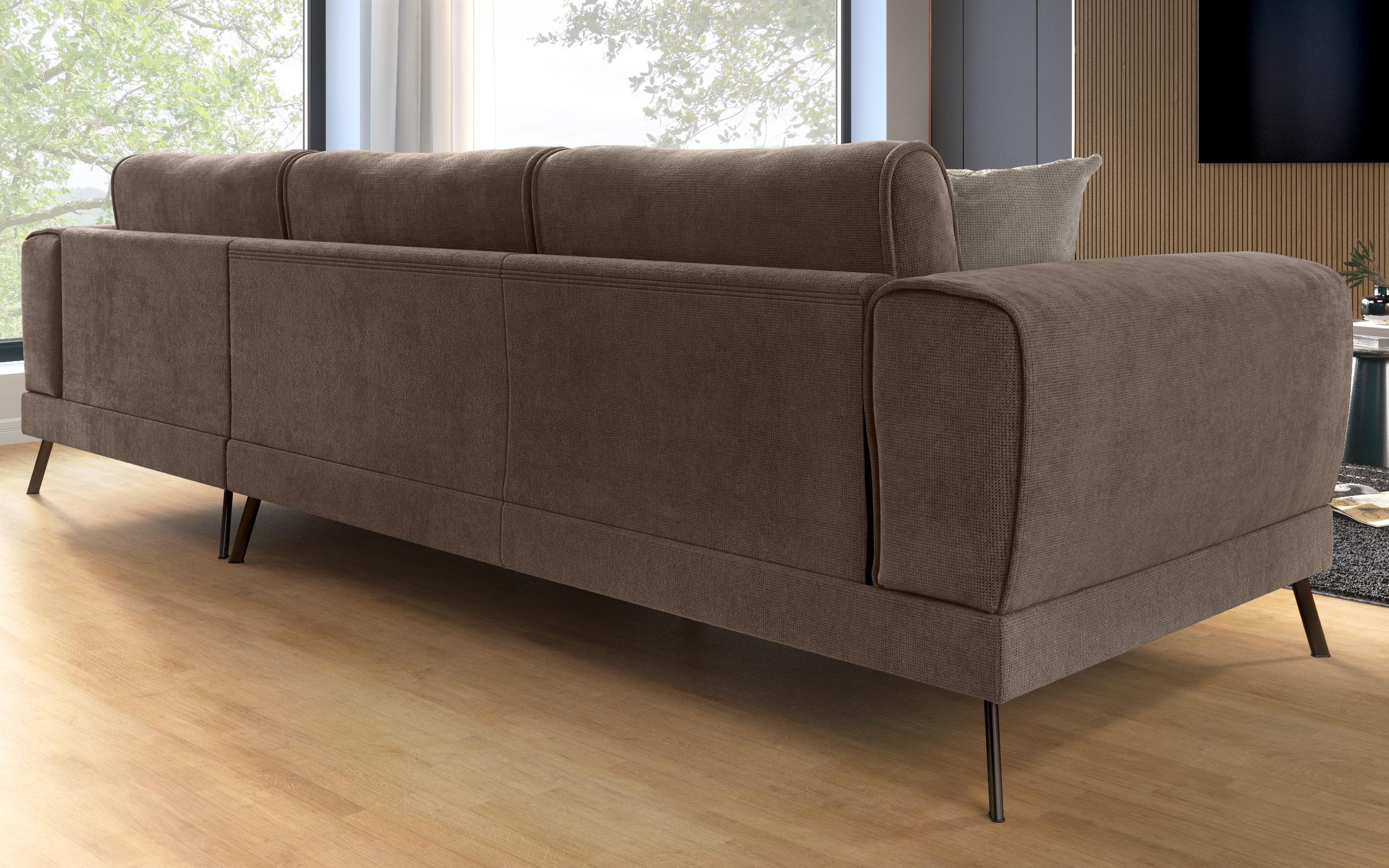 Living room corner Aston, brown + beige  8