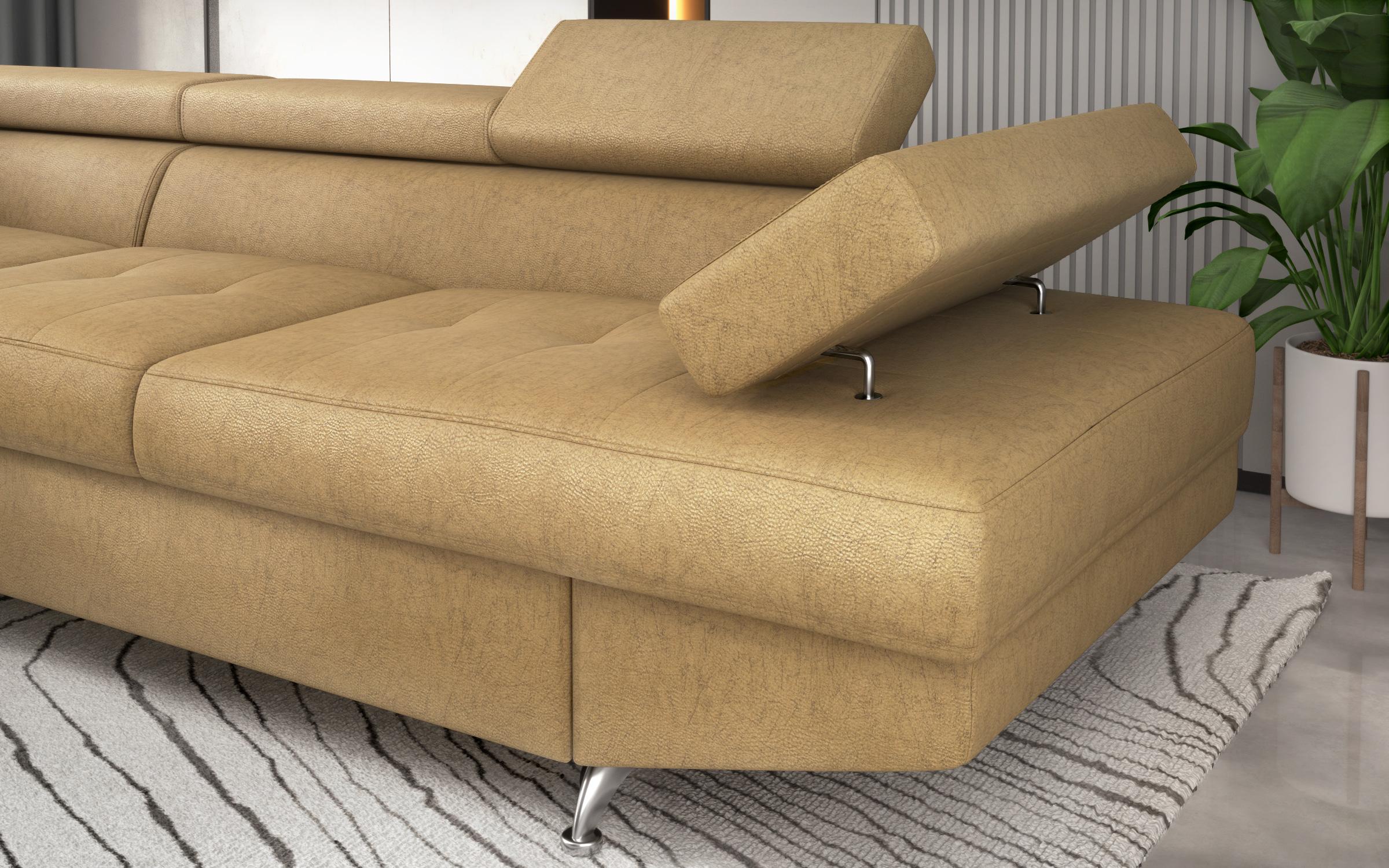 Extendable corner sofa Bark M, Barrington Yellow  8
