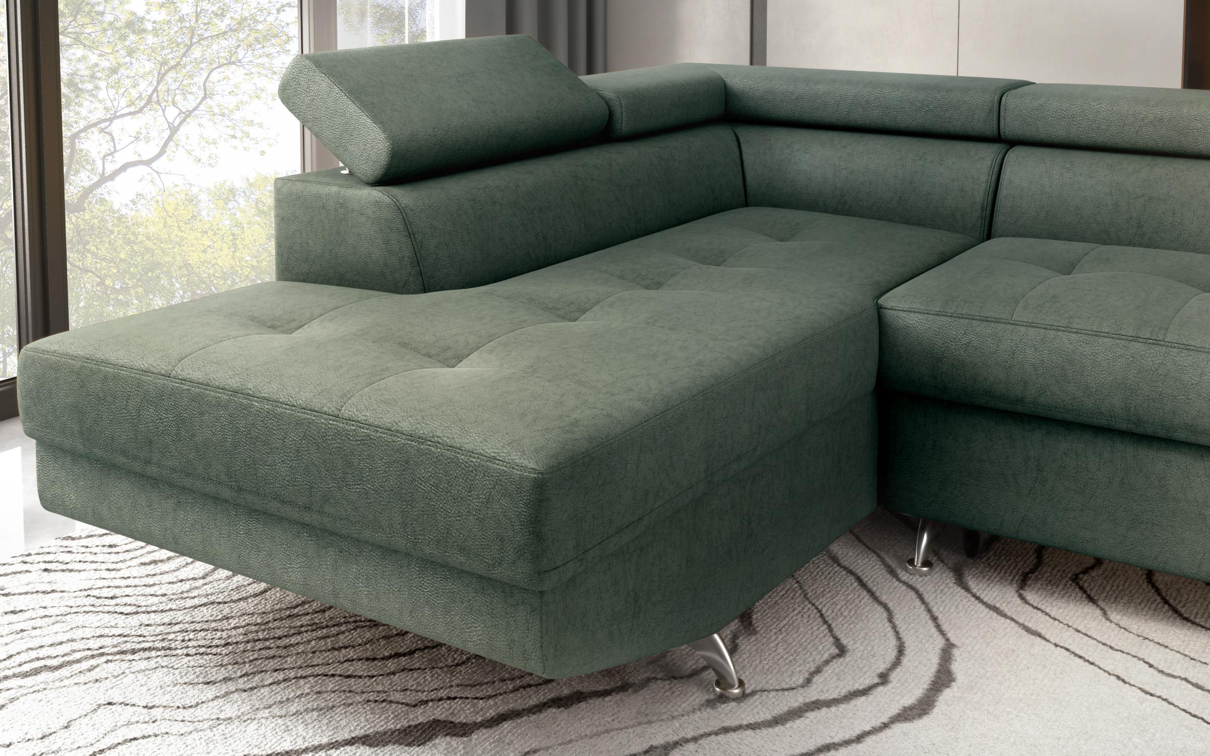 Extendable corner sofa Bark M, Barrington Green  9
