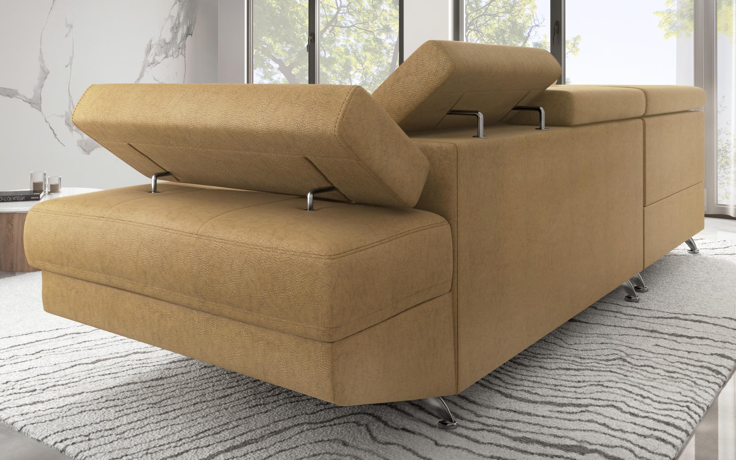 Extendable corner sofa Bark M, Barrington Yellow  7