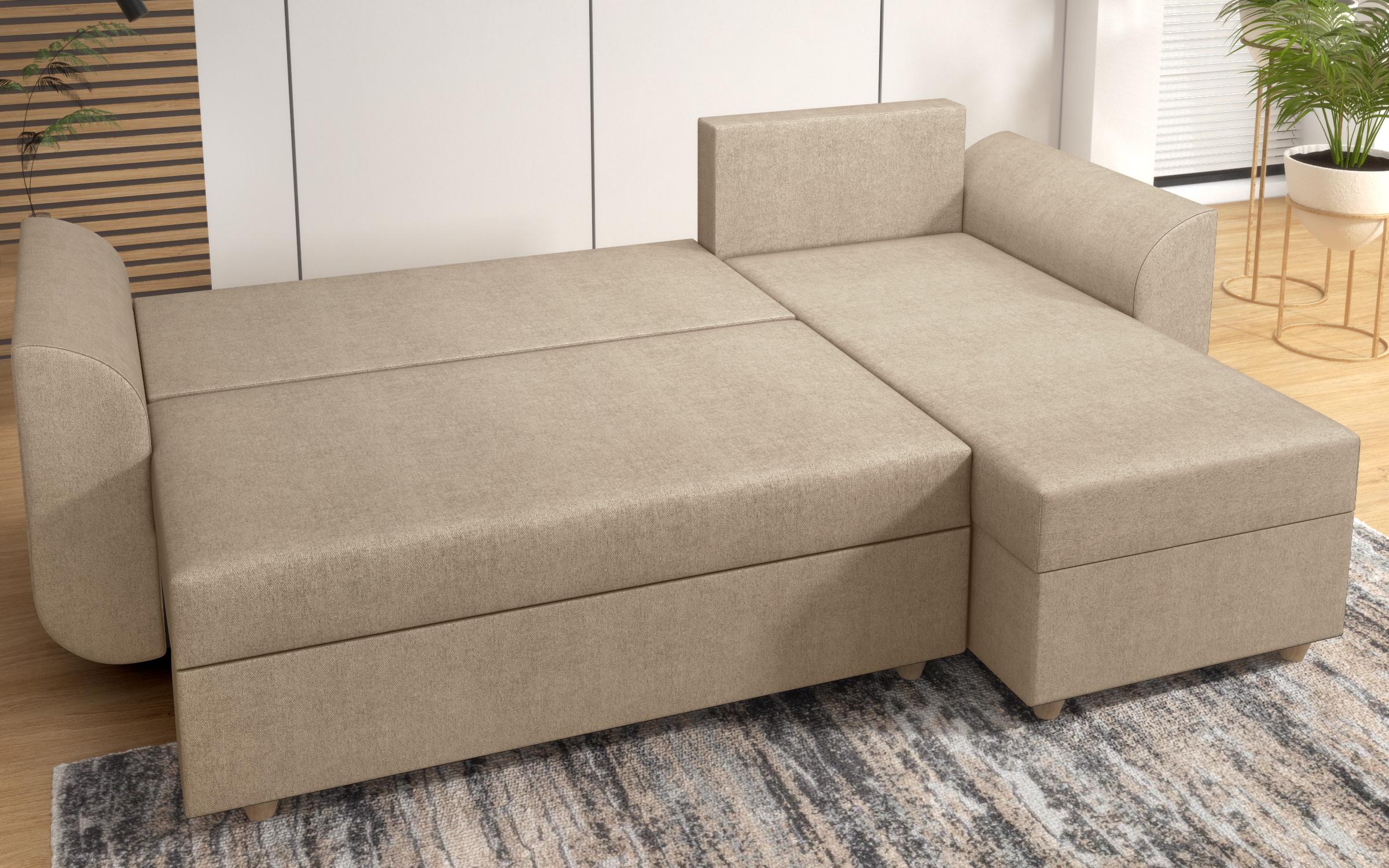 Extendable corner sofa Felino, light beige  8