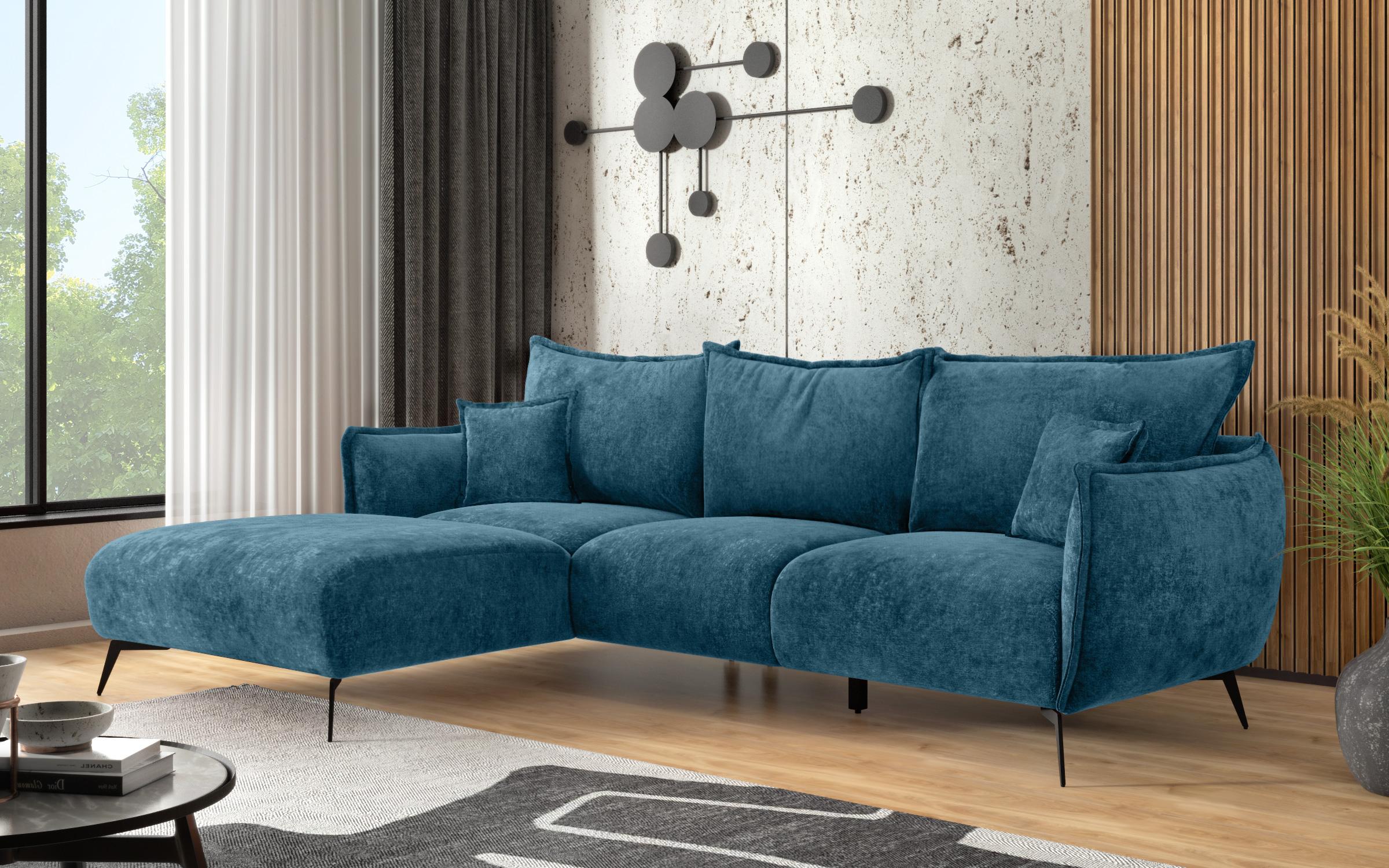 Corner sofa Gala, turquoise  6