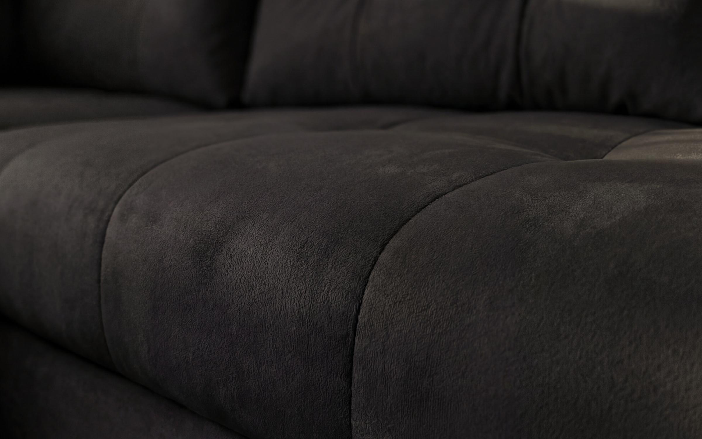 Extendable corner sofa Mars, dark grey  6